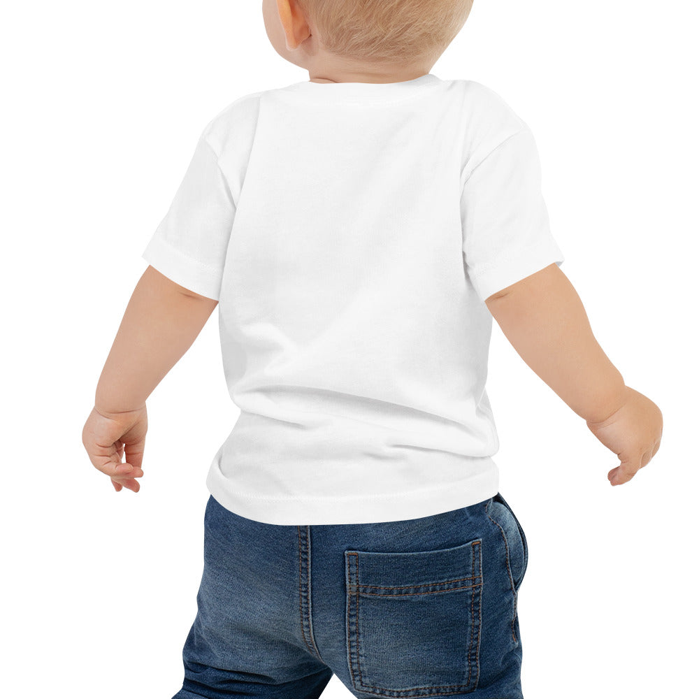 T-shirt à Manches Courtes pour Bébé - Ours de Noël