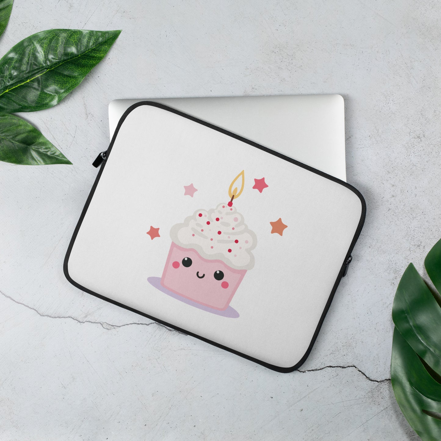 Housse Pour Ordinateur Portable - Cupcake Licorne