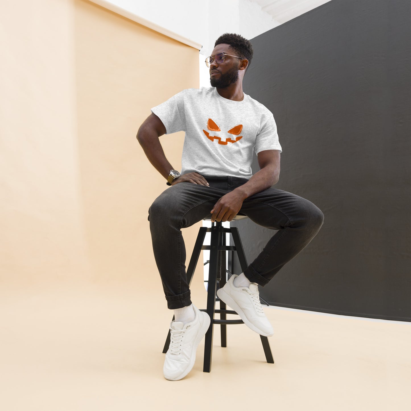 T-shirt classique homme - Sourire D'enfer