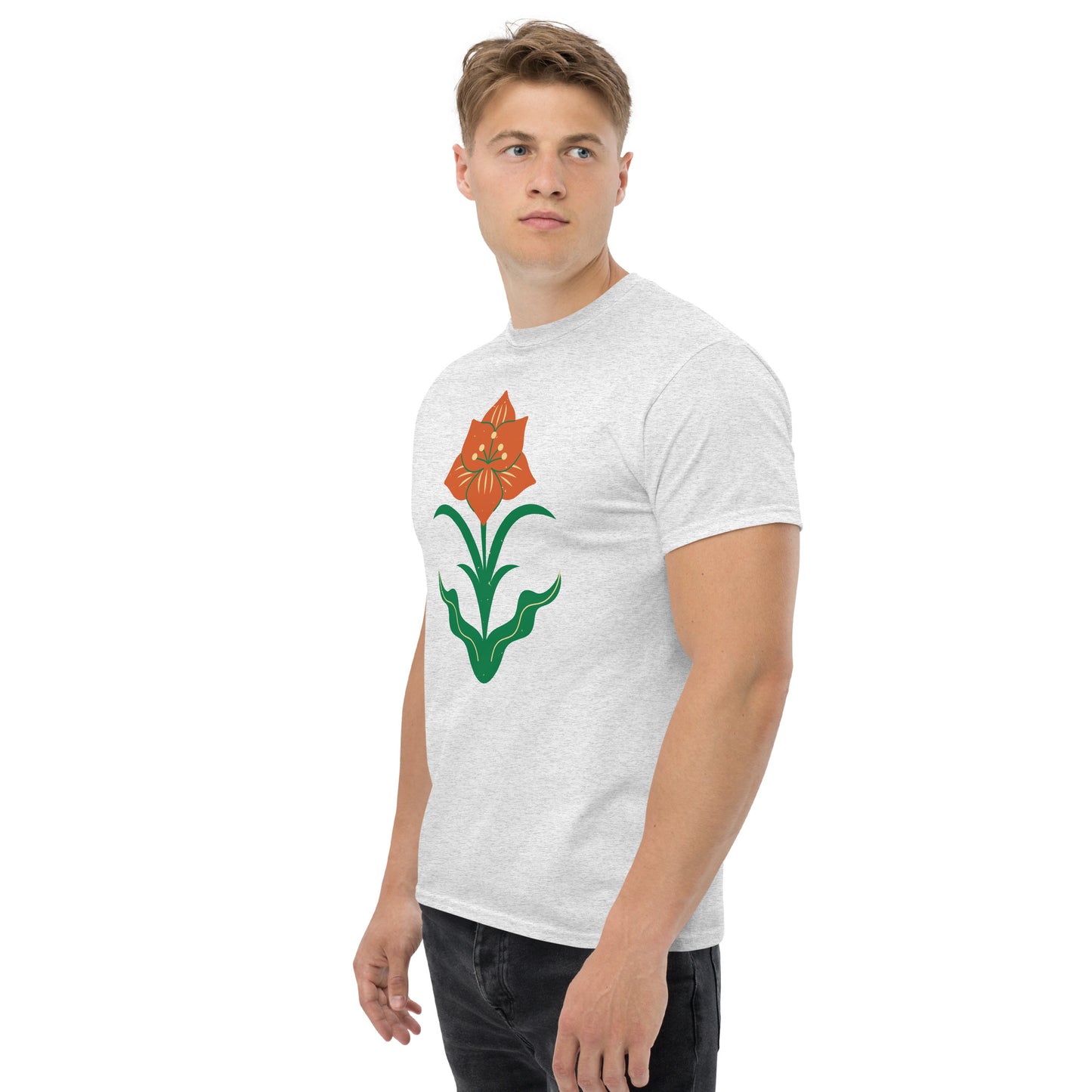 T-shirt classique homme - Fleur