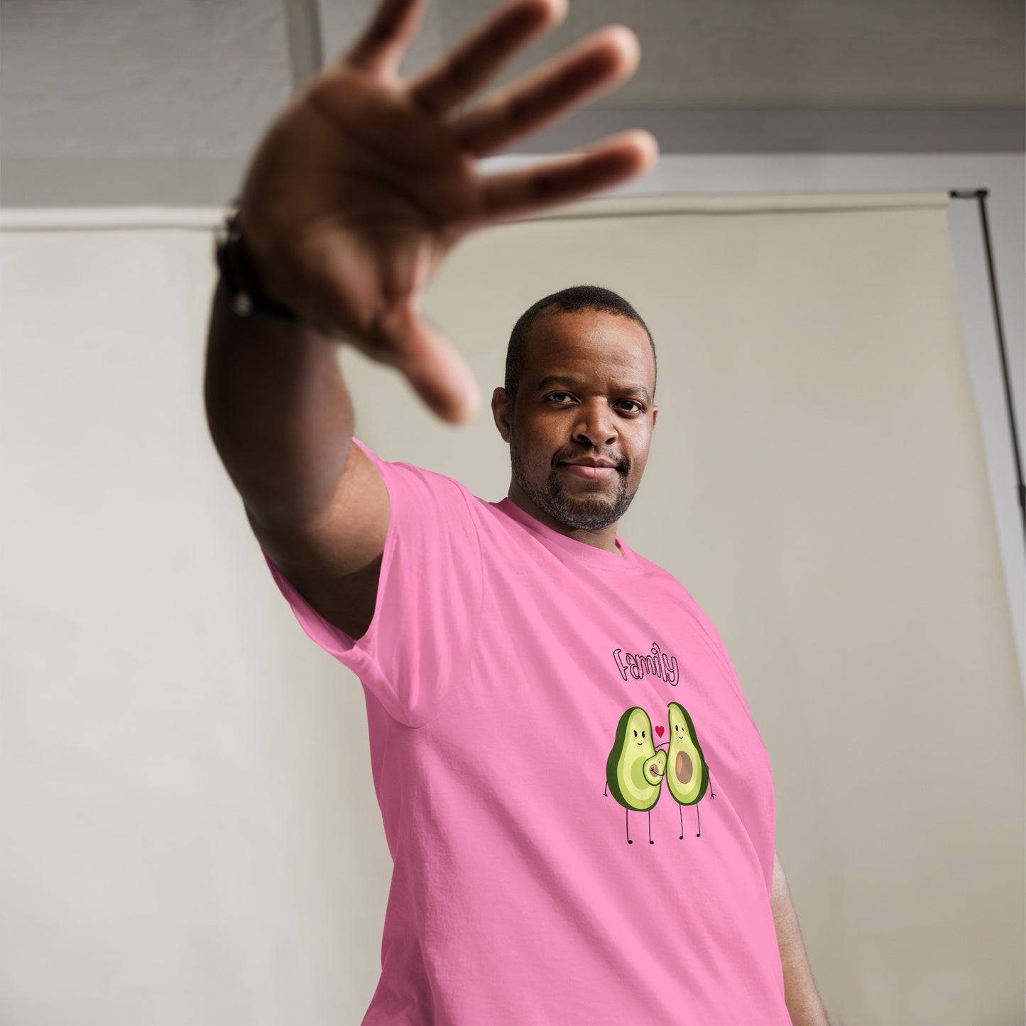 T-shirt classique homme - Avocado Family