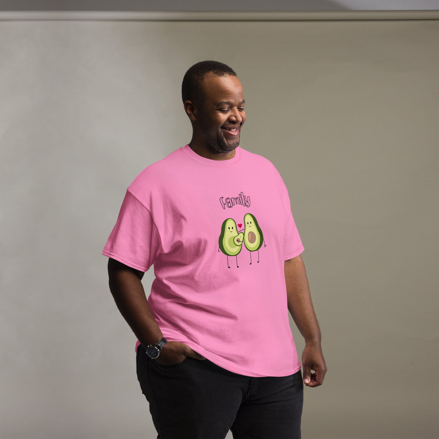 T-shirt classique homme - Avocado Family