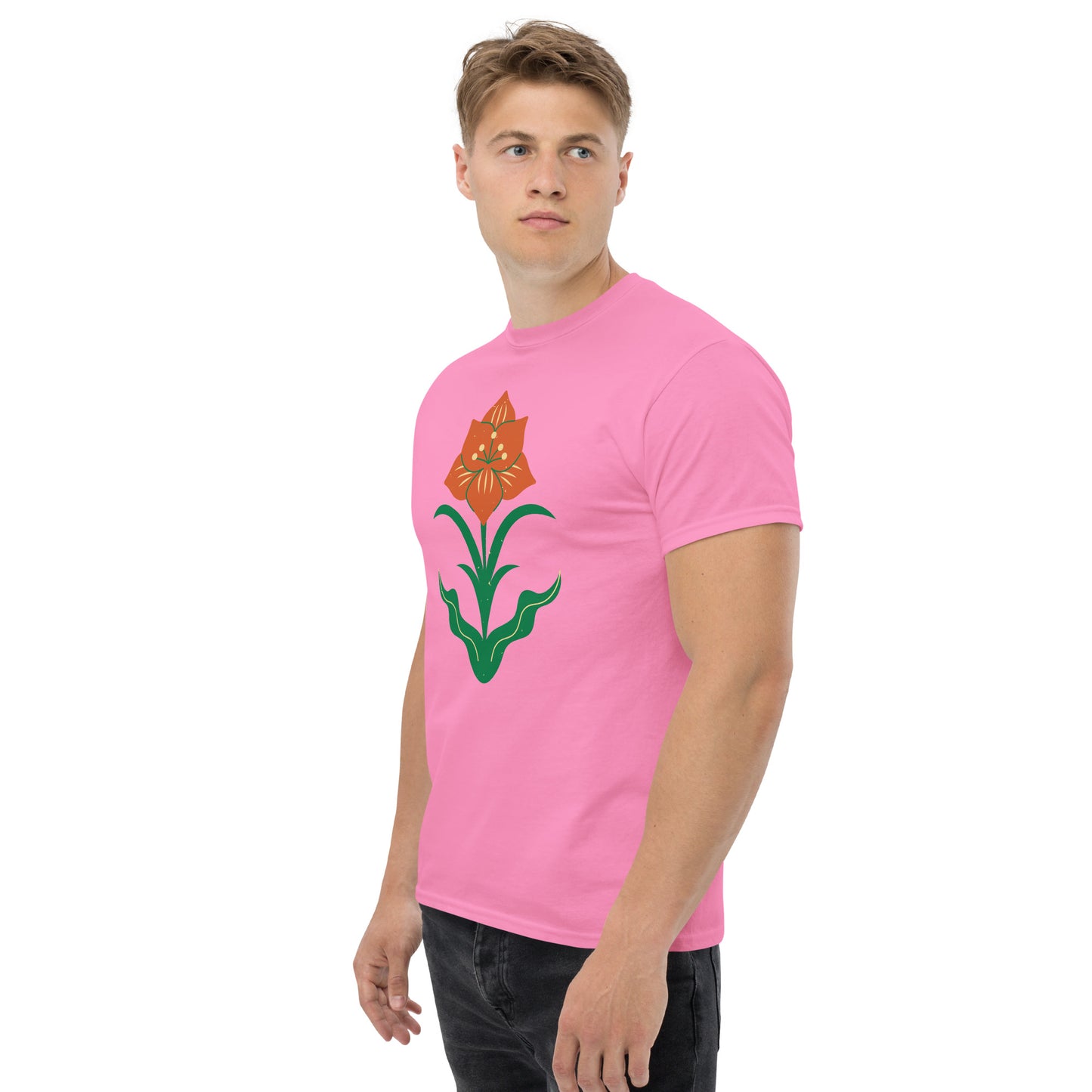 T-shirt classique homme - Fleur