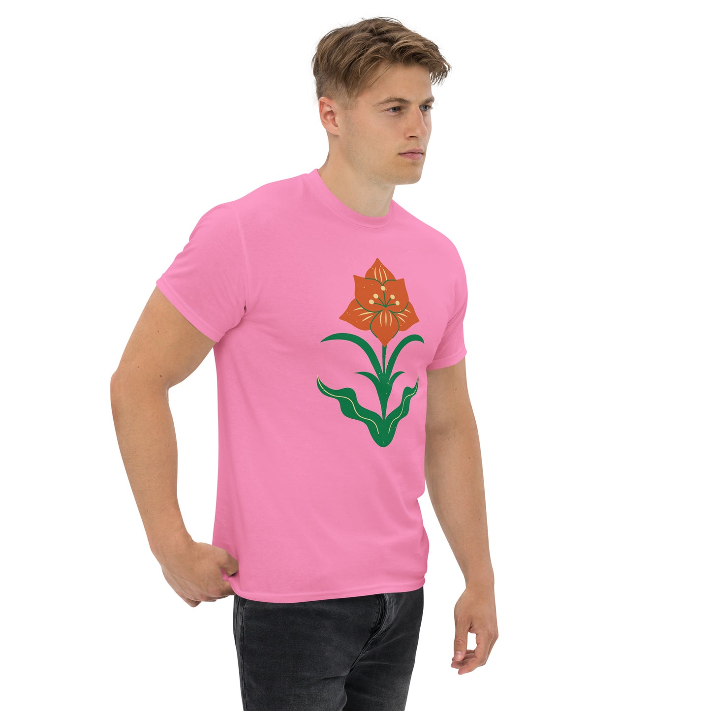 T-shirt classique homme - Fleur