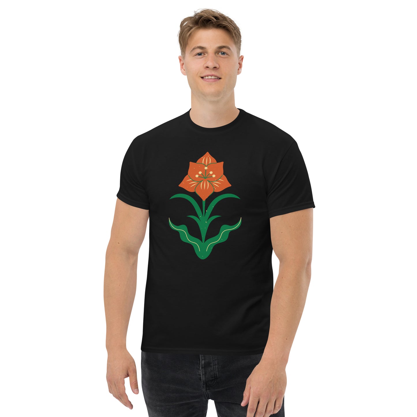 T-shirt classique homme - Cerf De Noël
