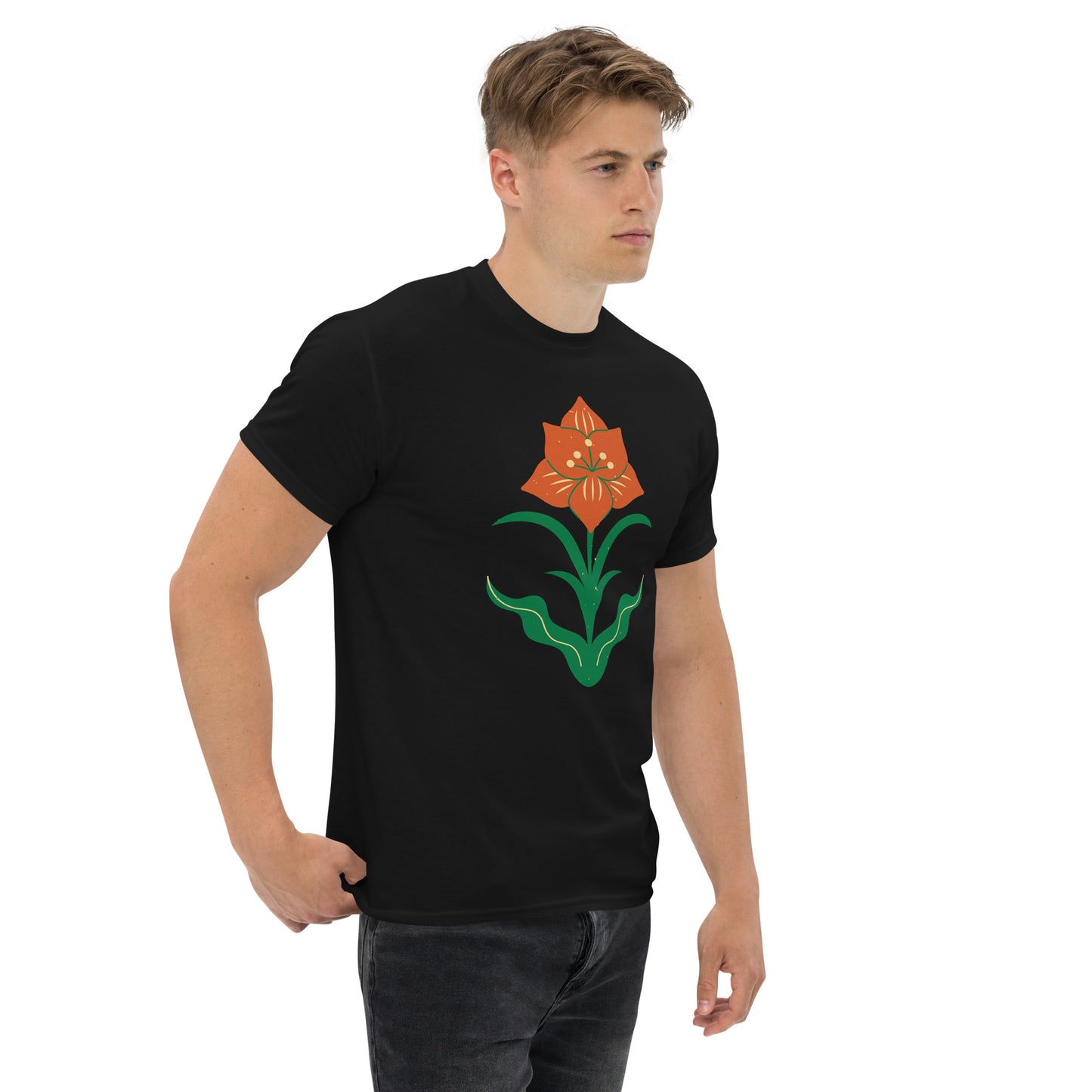 T-shirt classique homme - Cerf De Noël