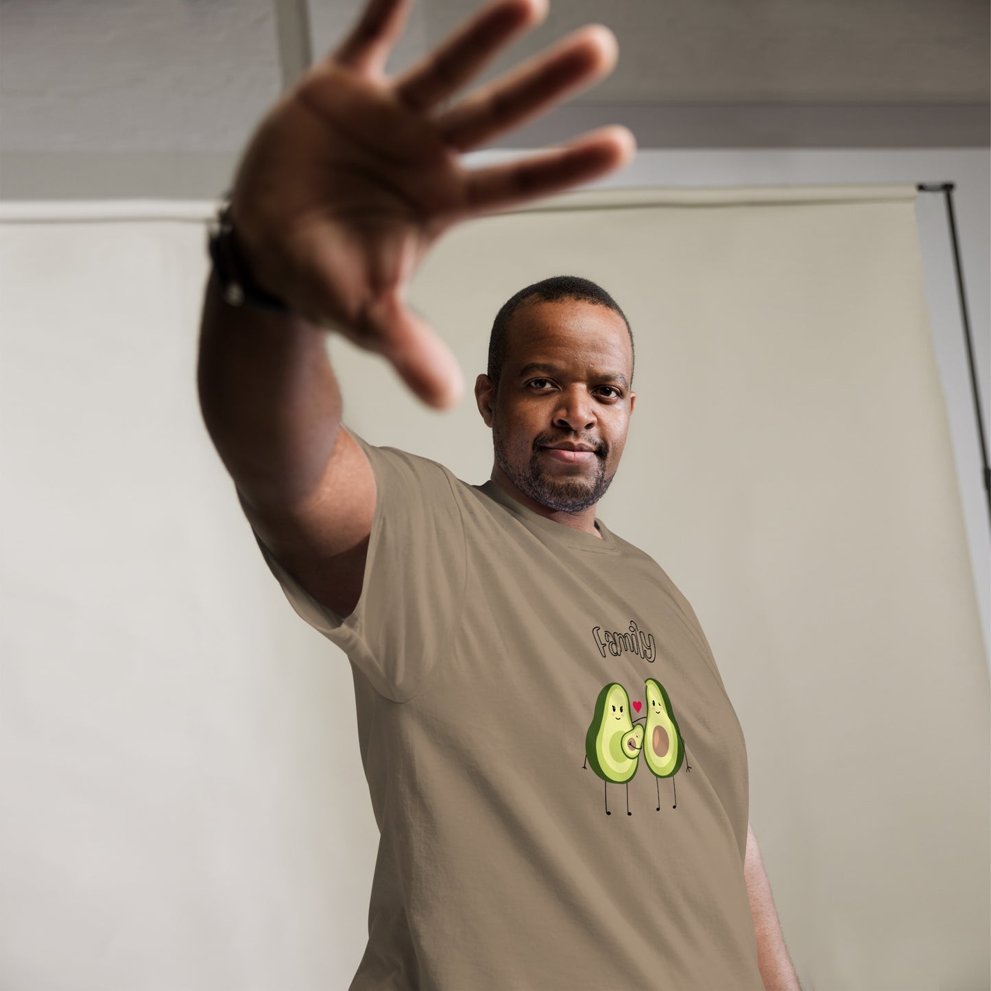 T-shirt classique homme - Avocado Family