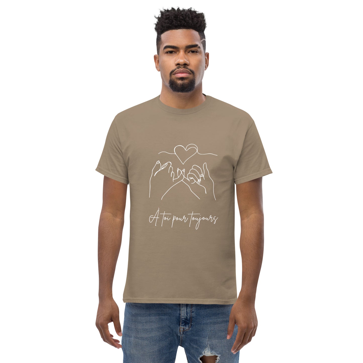 T-shirt classique homme - À Toi Pour Toujours