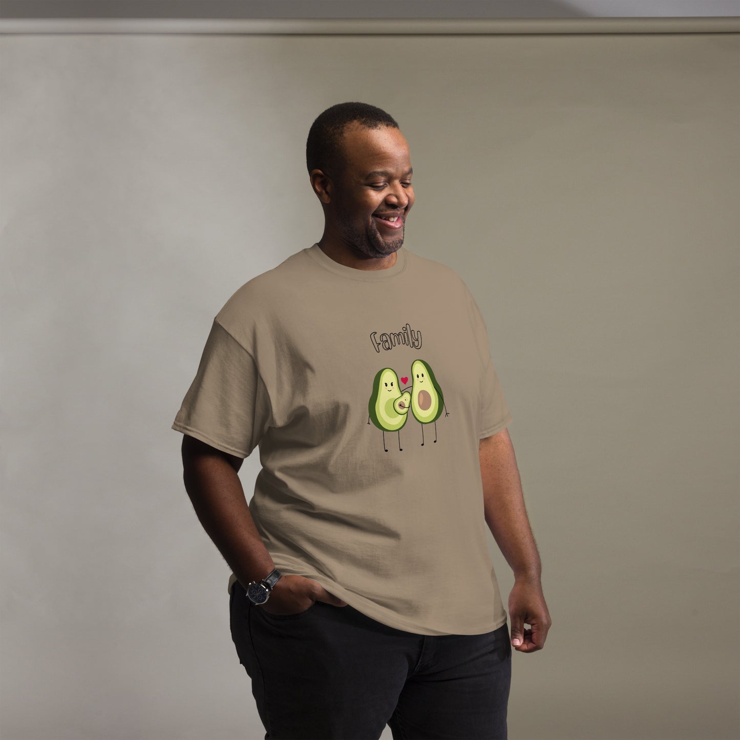 T-shirt classique homme - Avocado Family