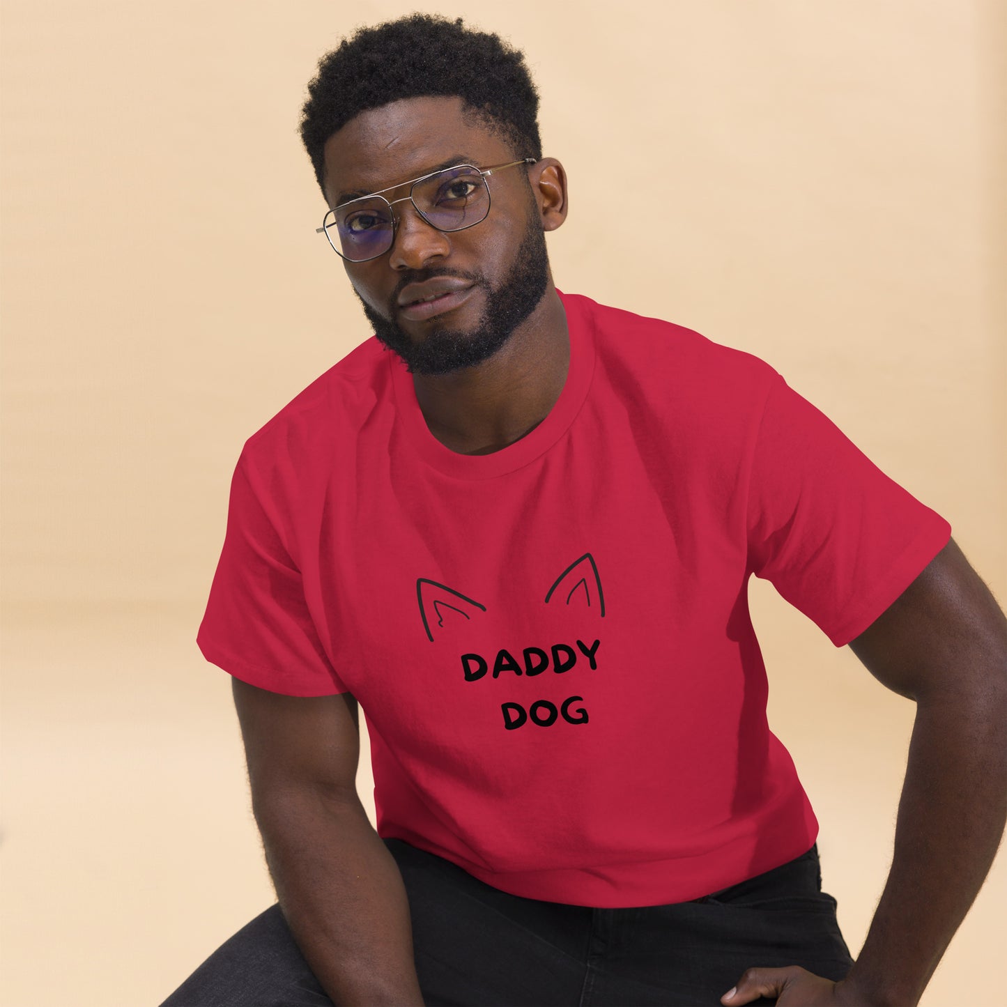 T-shirt classique homme - Daddy Dog