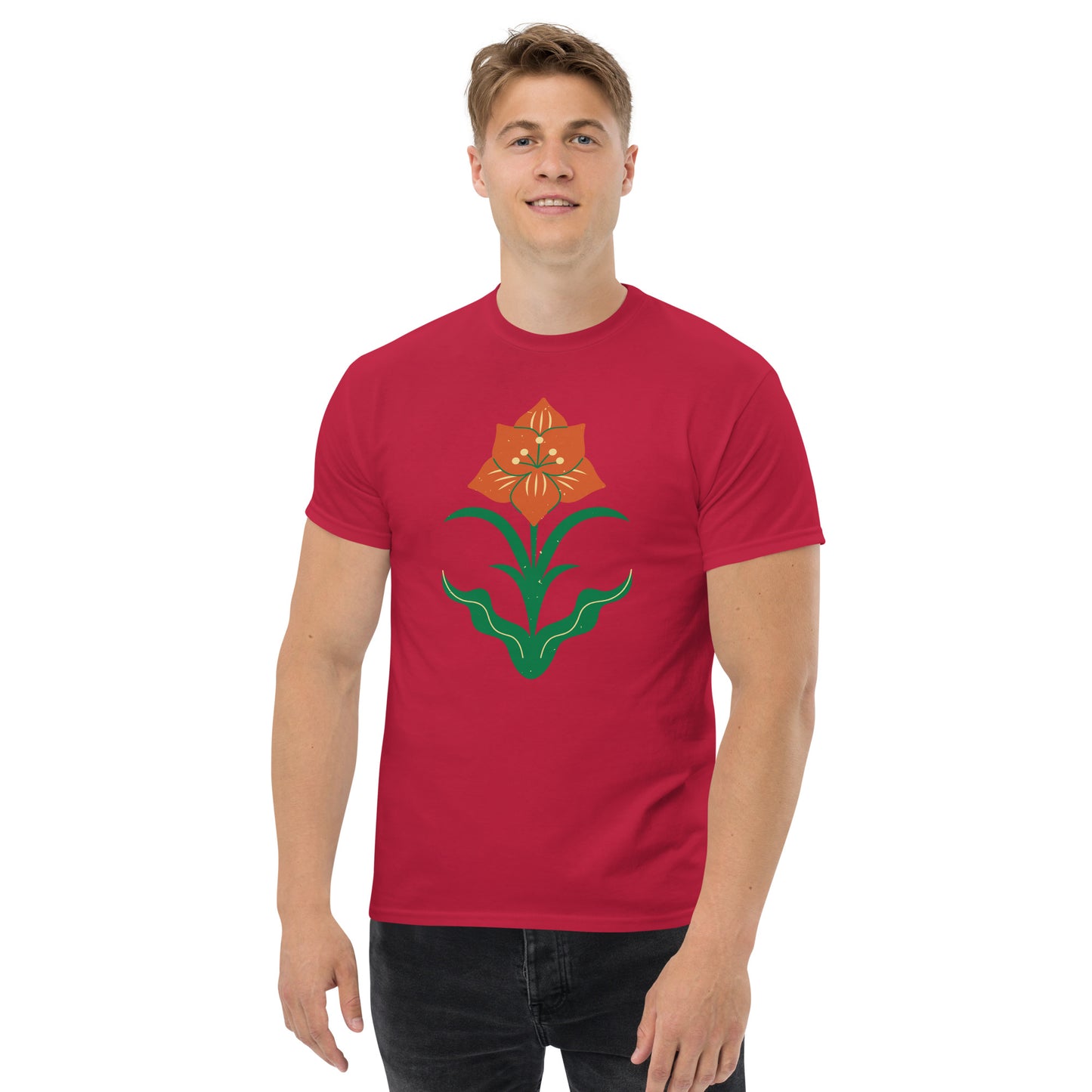 T-shirt classique homme - Cerf De Noël