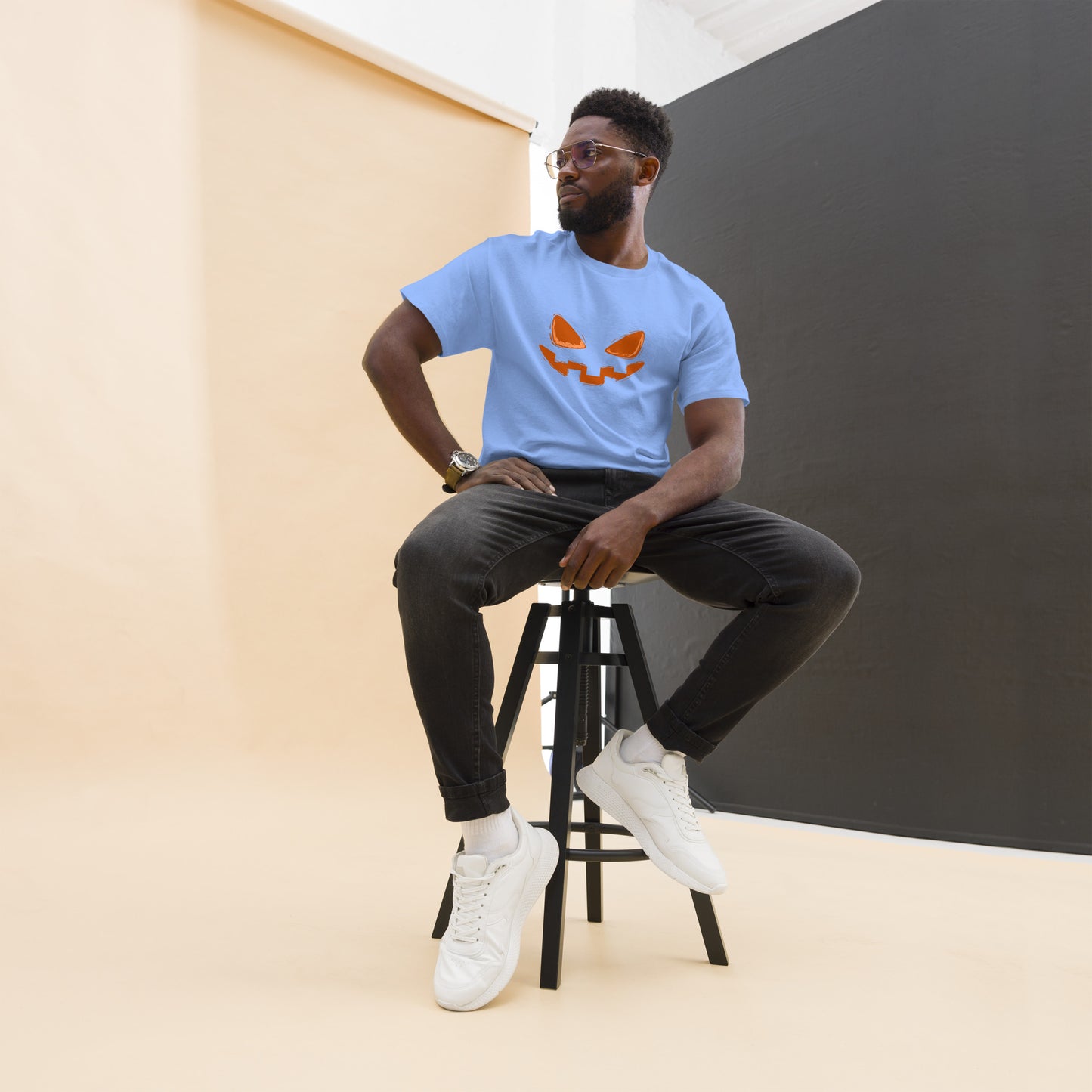 T-shirt classique homme - Sourire D'enfer