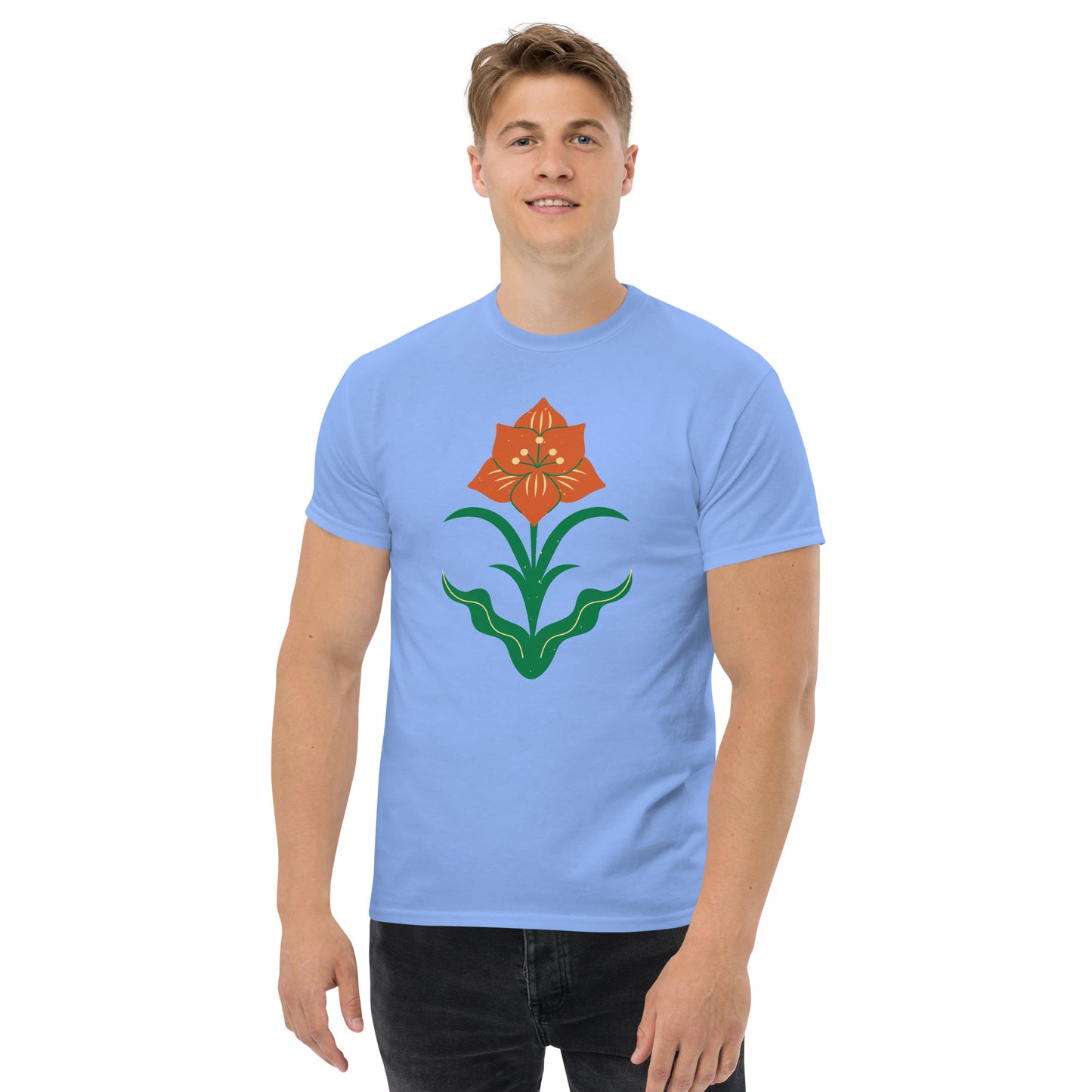 T-shirt classique homme - Fleur