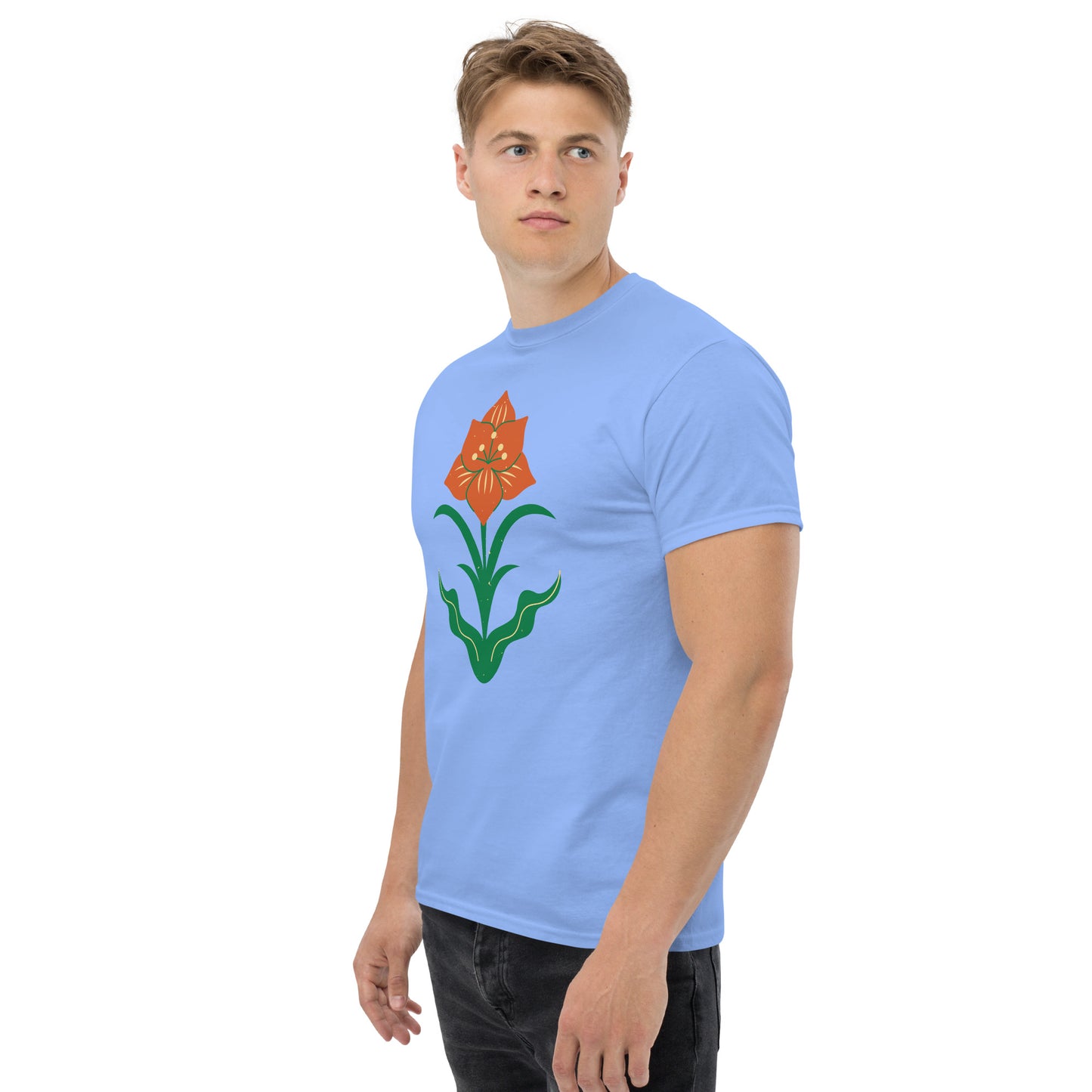 T-shirt classique homme - Fleur