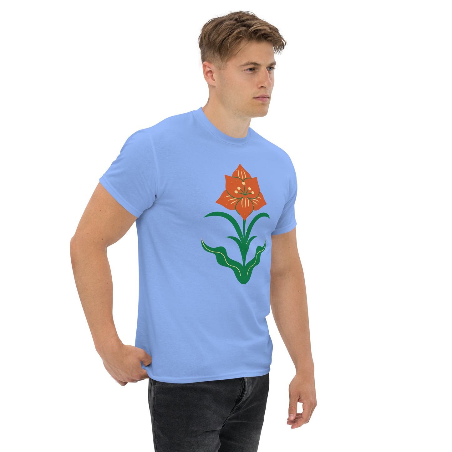 T-shirt classique homme - Fleur