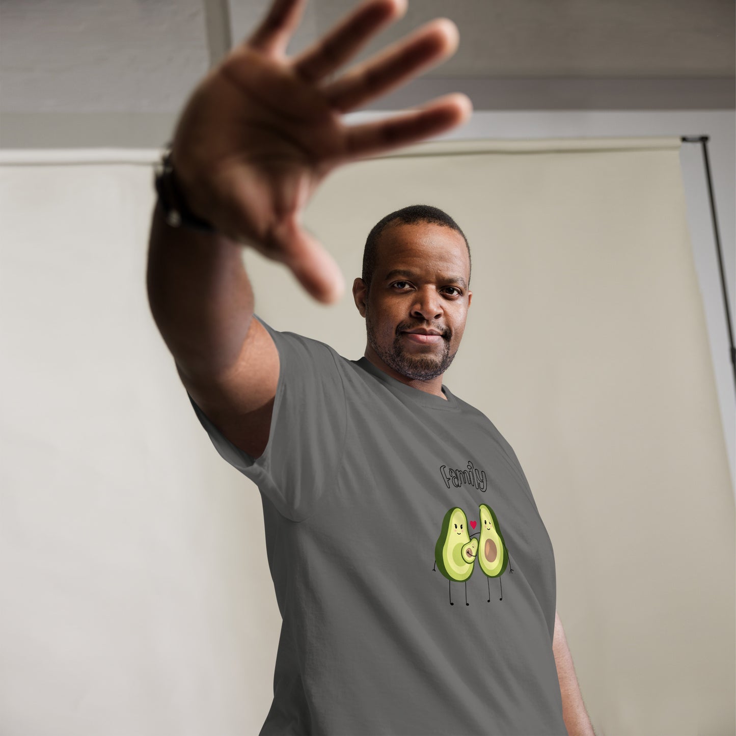 T-shirt classique homme - Avocado Family
