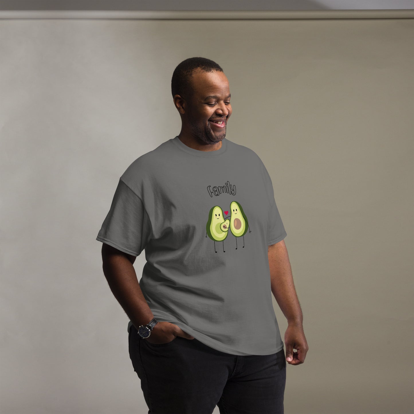 T-shirt classique homme - Avocado Family