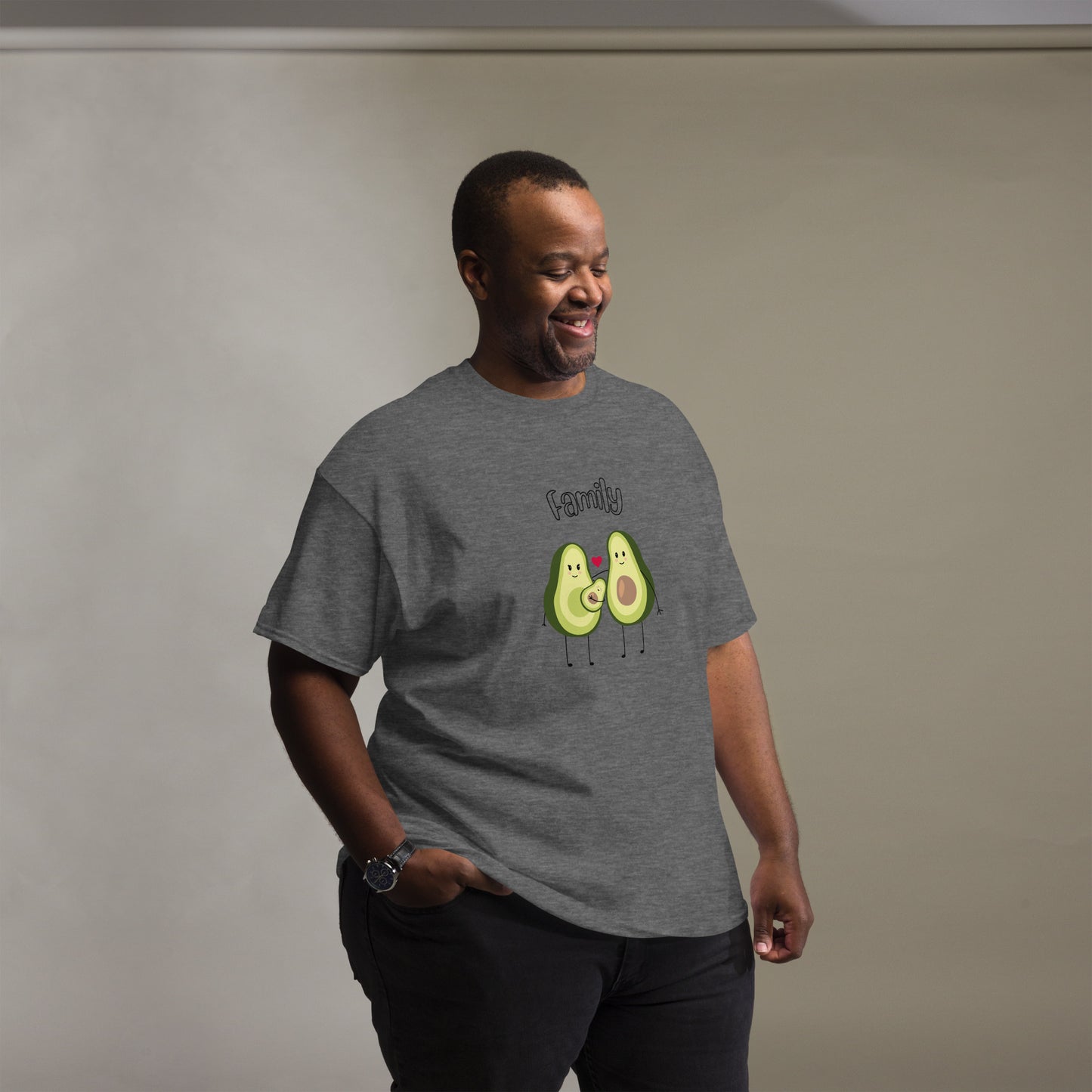 T-shirt classique homme - Avocado Family