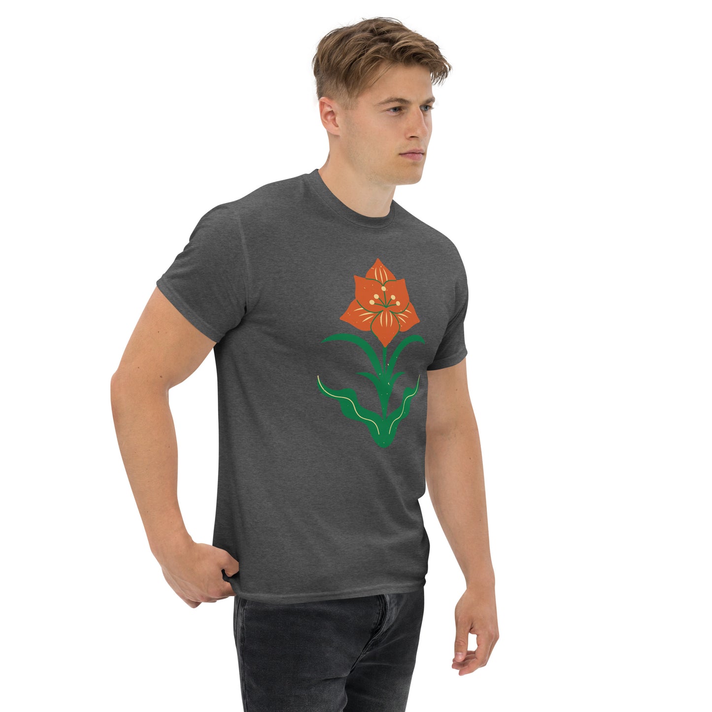 T-shirt classique homme - Cerf De Noël