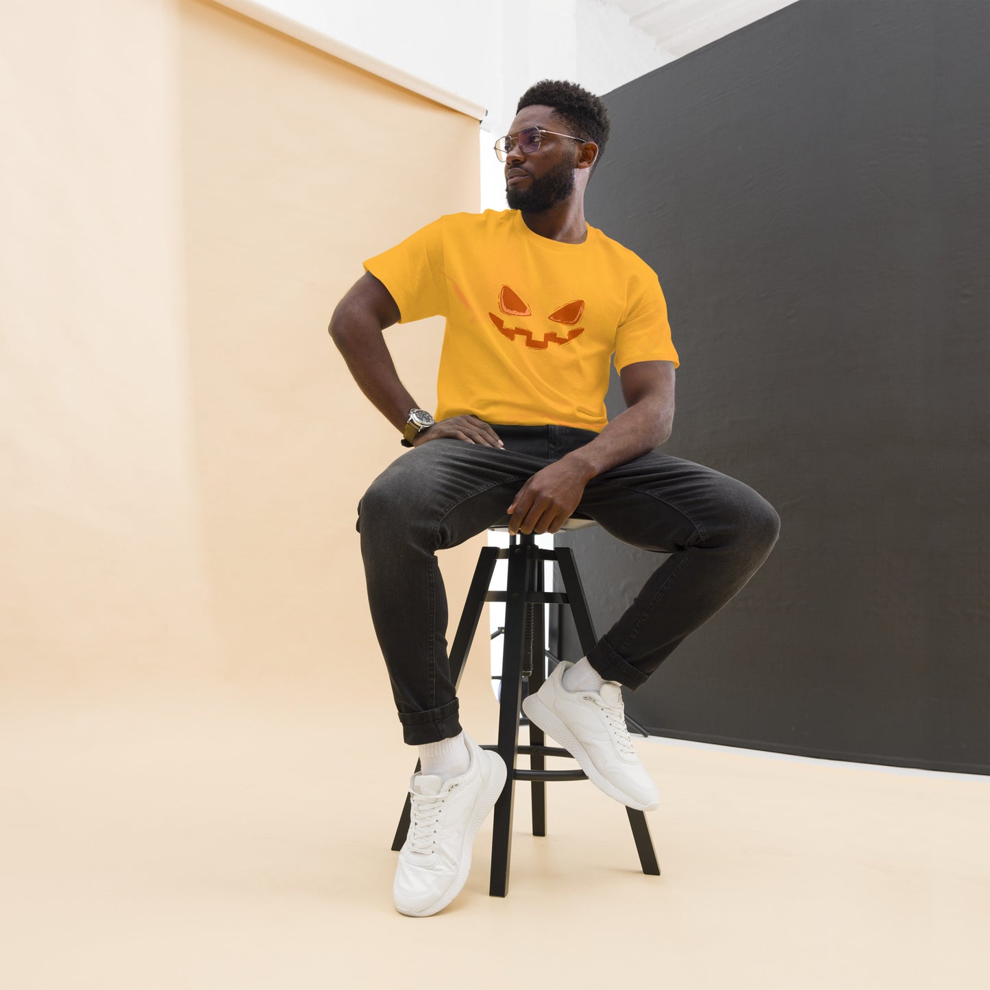 T-shirt classique homme - Sourire D'enfer