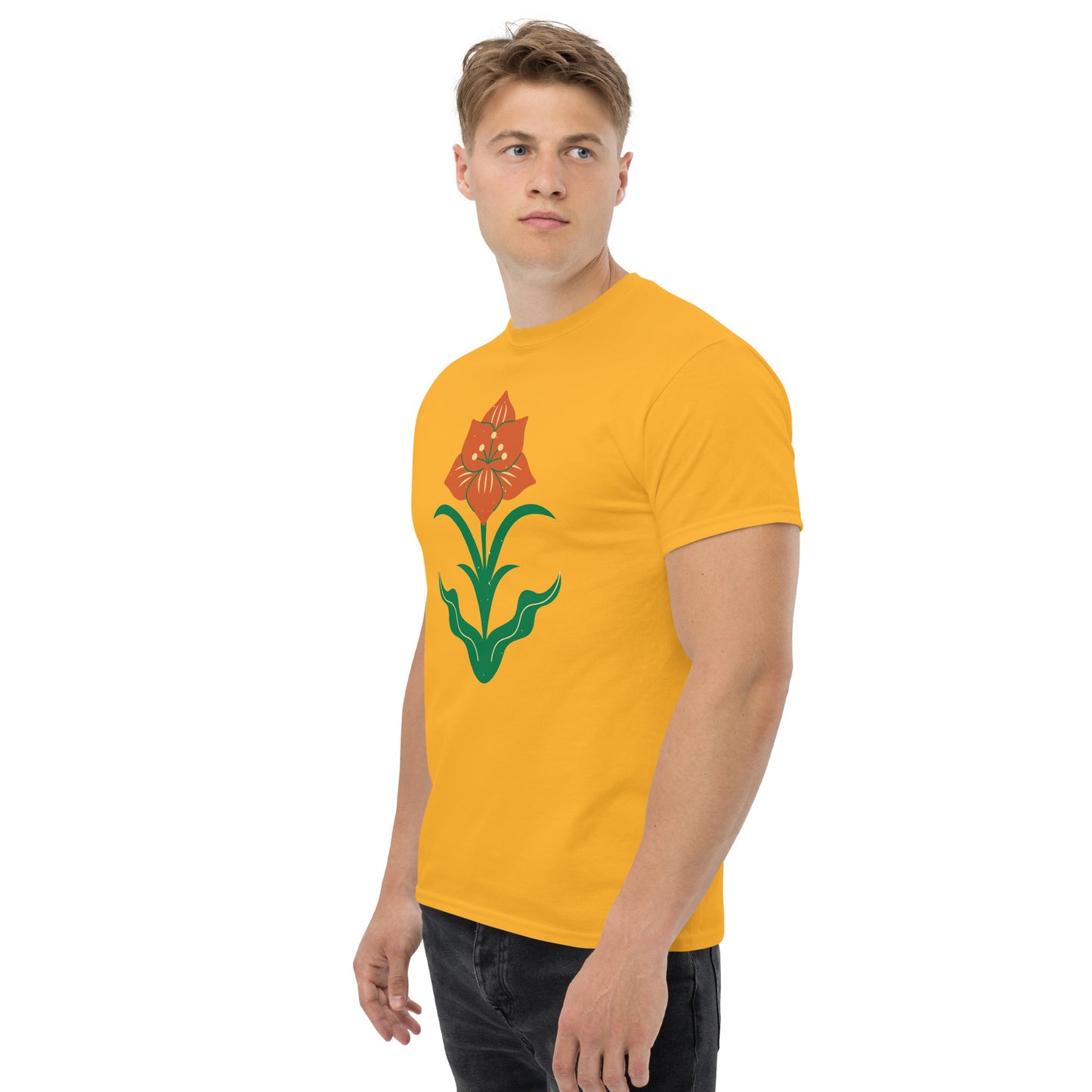 T-shirt classique homme - Fleur