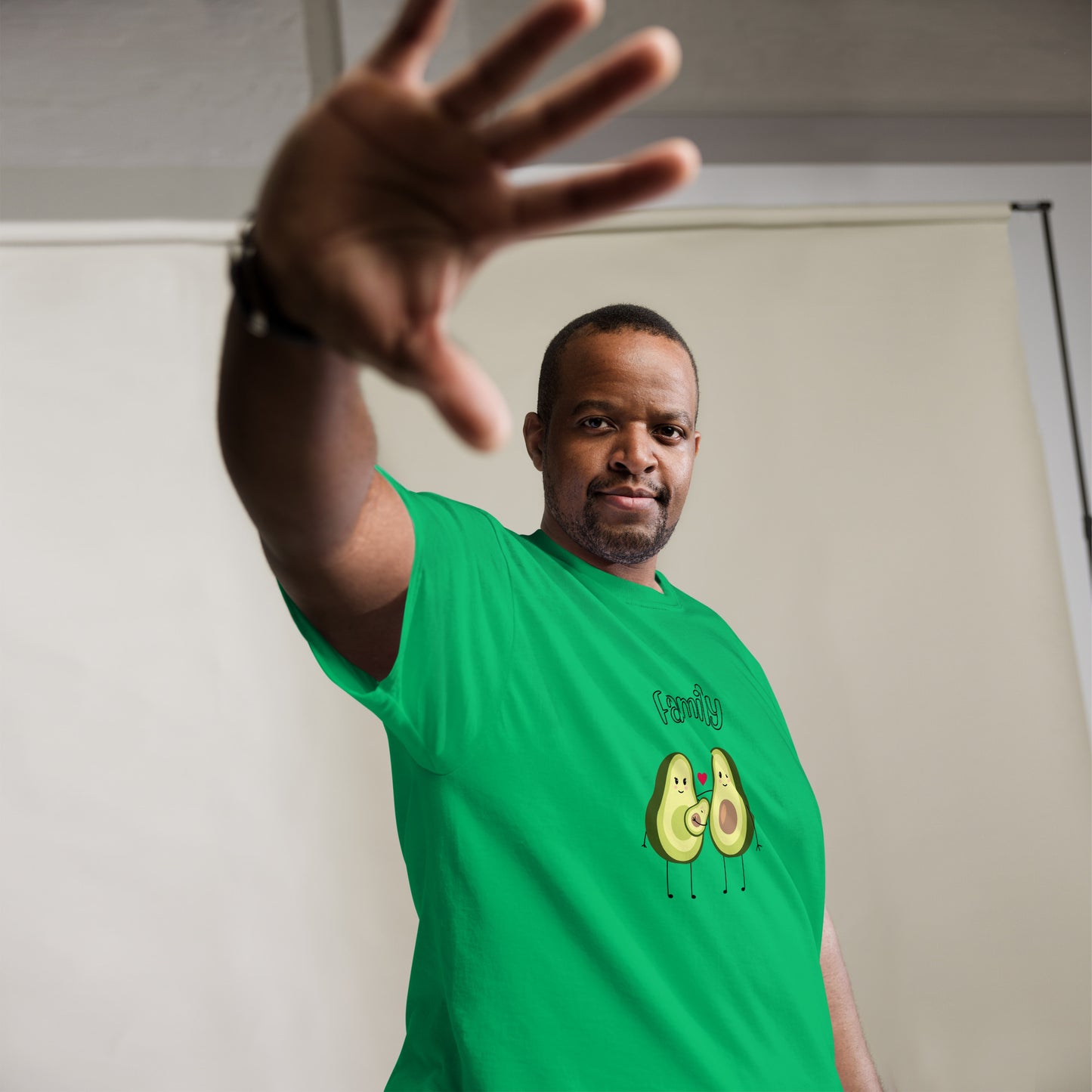 T-shirt classique homme - Avocado Family