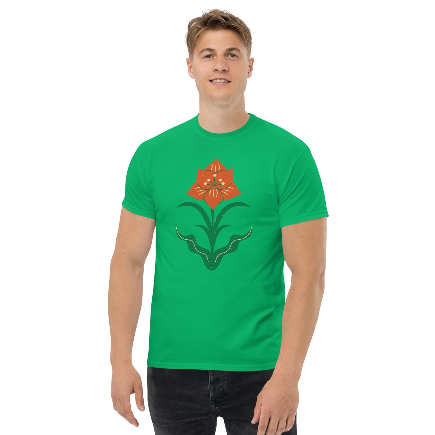 T-shirt classique homme - Cerf De Noël