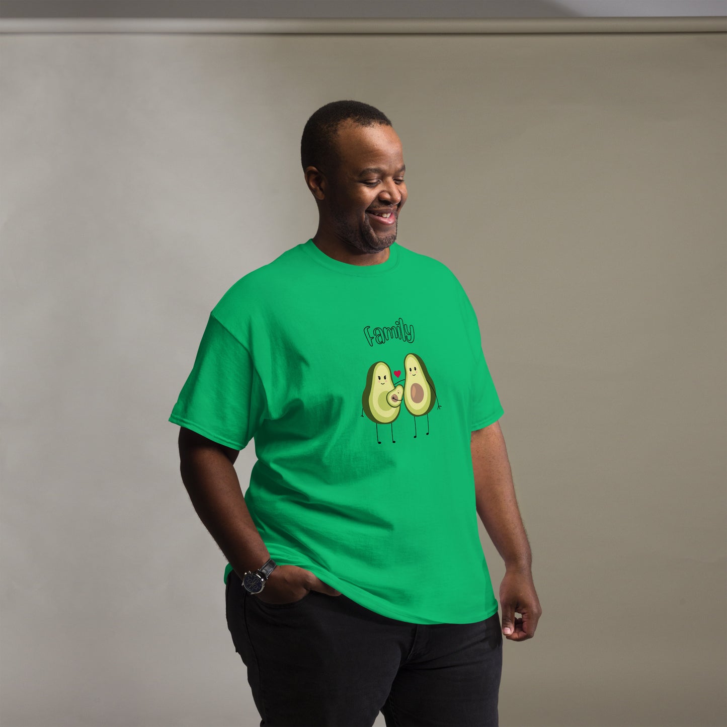 T-shirt classique homme - Avocado Family