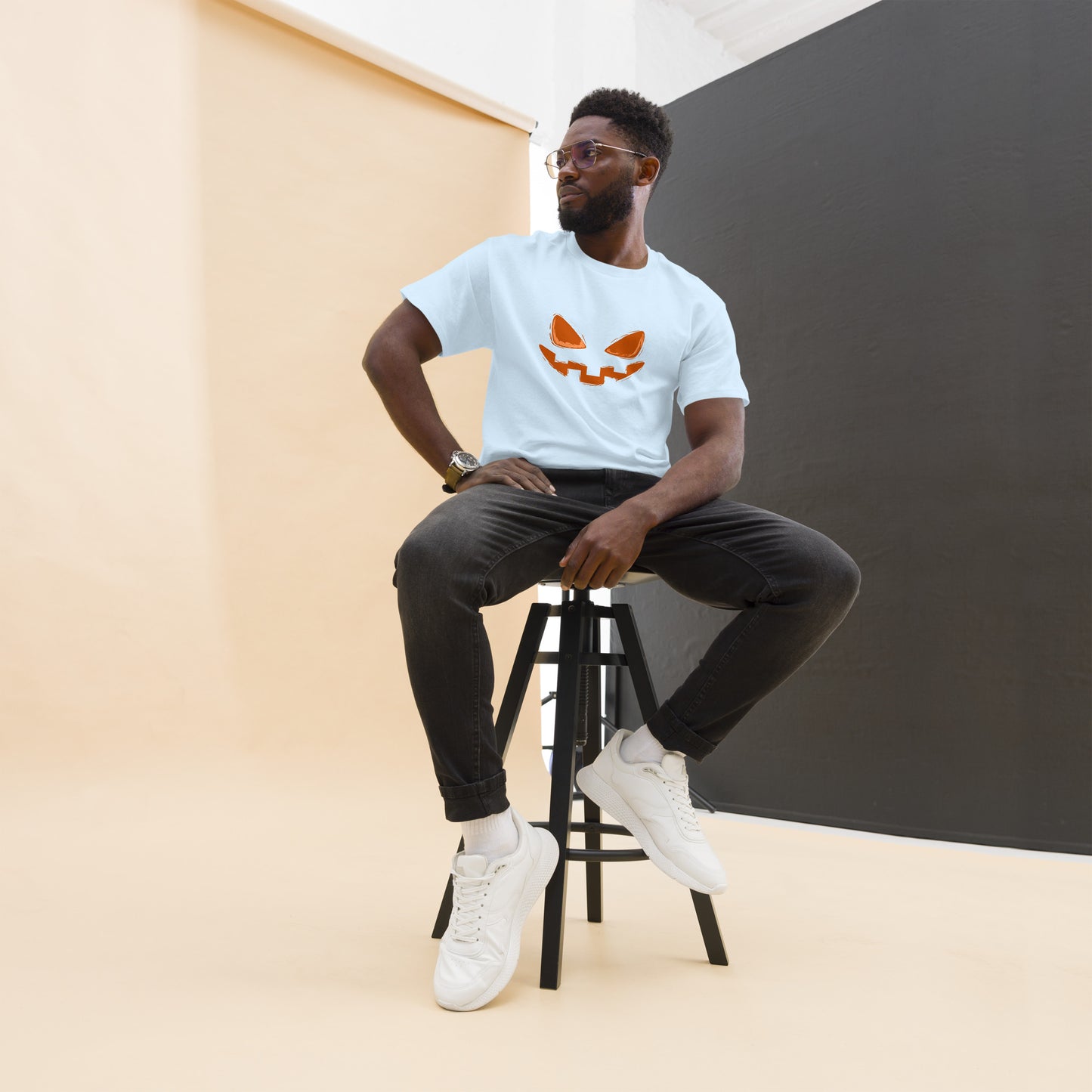 T-shirt classique homme - Sourire D'enfer