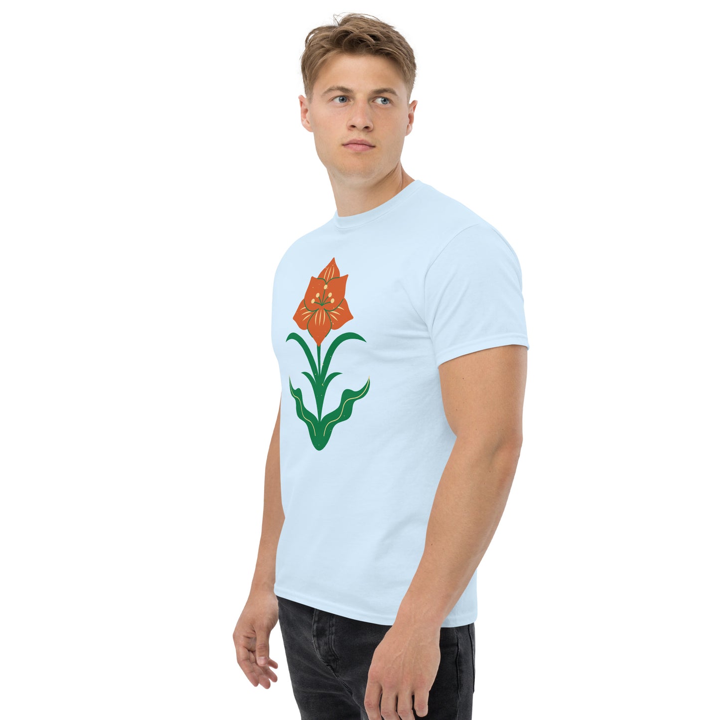 T-shirt classique homme - Fleur