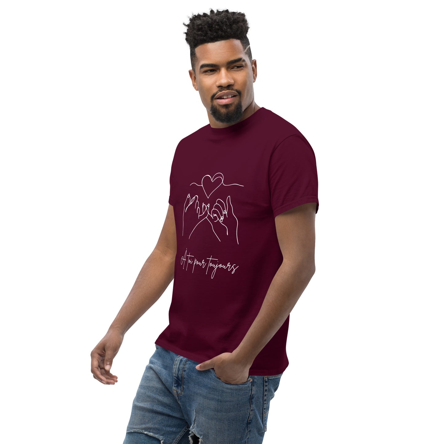 T-shirt classique homme - À Toi Pour Toujours