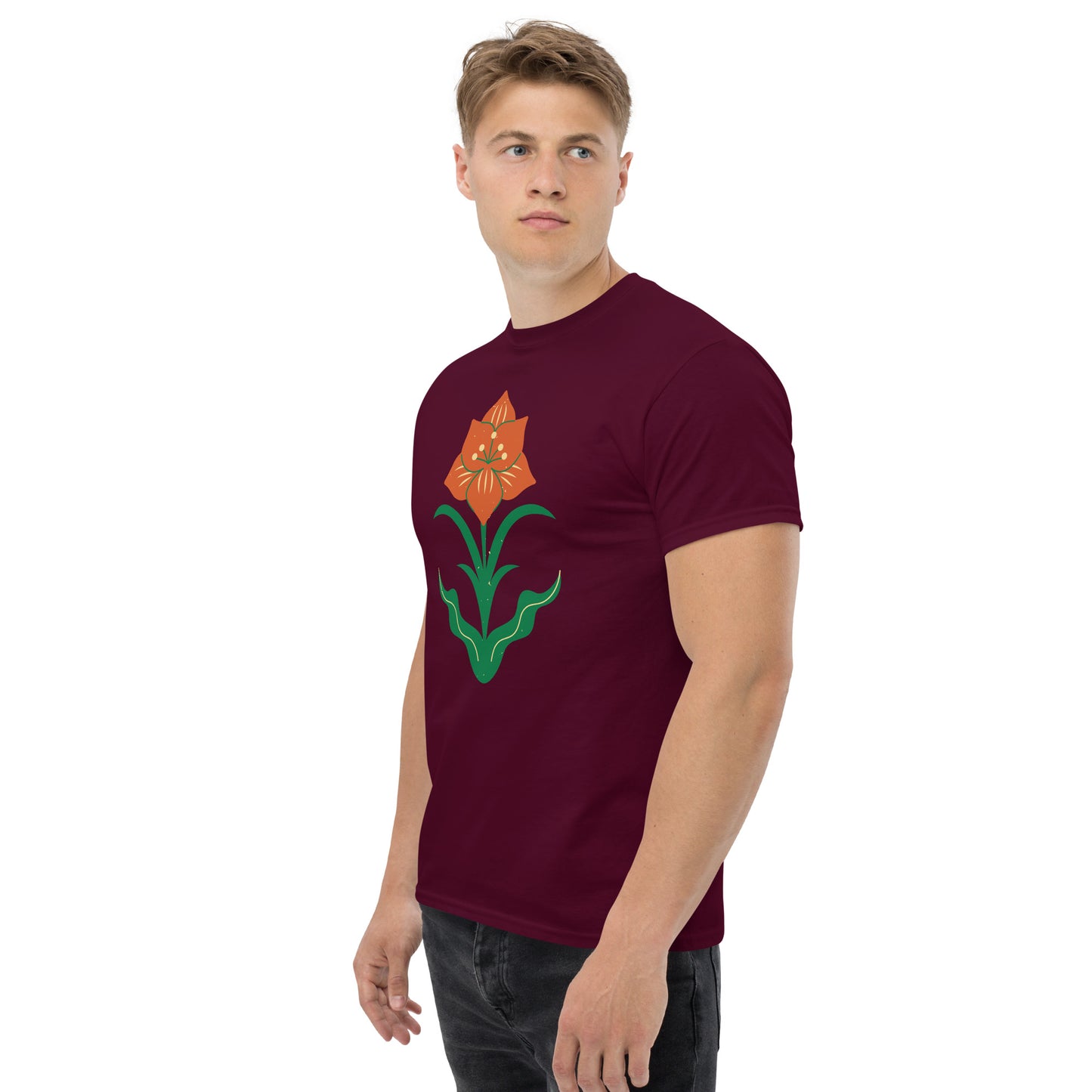 T-shirt classique homme - Cerf De Noël