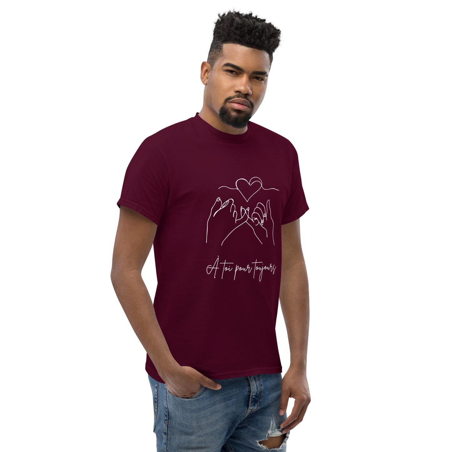 T-shirt classique homme - À Toi Pour Toujours