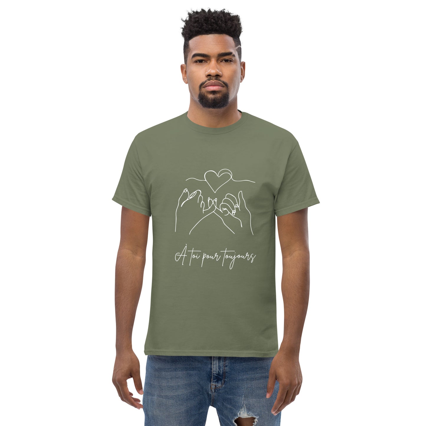 T-shirt classique homme - À Toi Pour Toujours