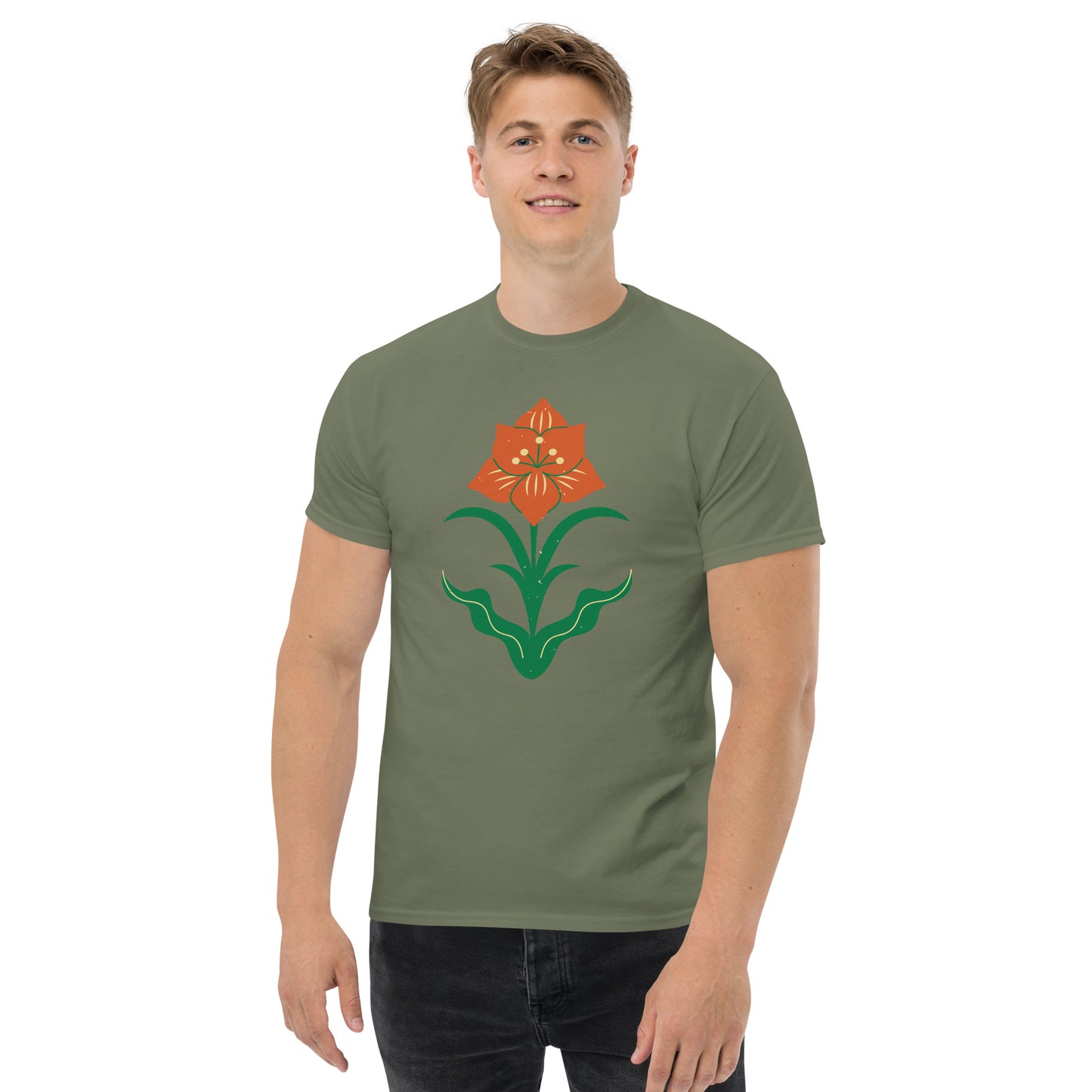 T-shirt classique homme - Cerf De Noël