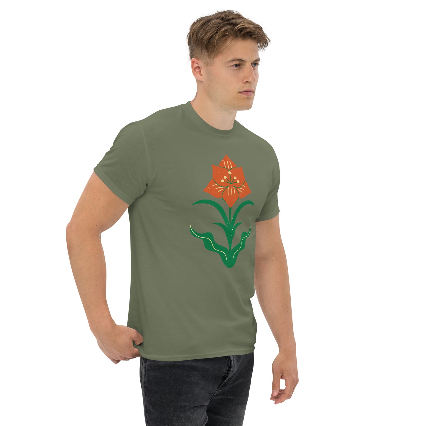 T-shirt classique homme - Cerf De Noël