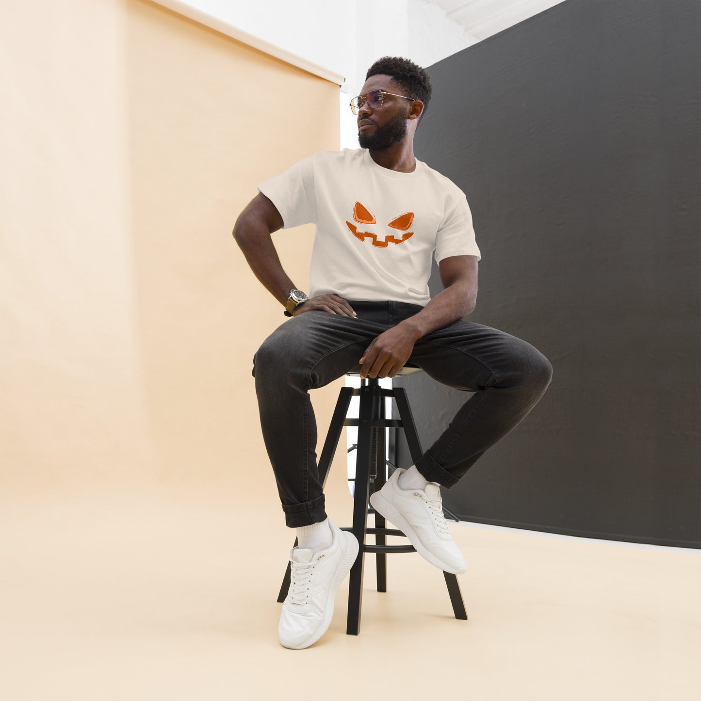 T-shirt classique homme - Sourire D'enfer