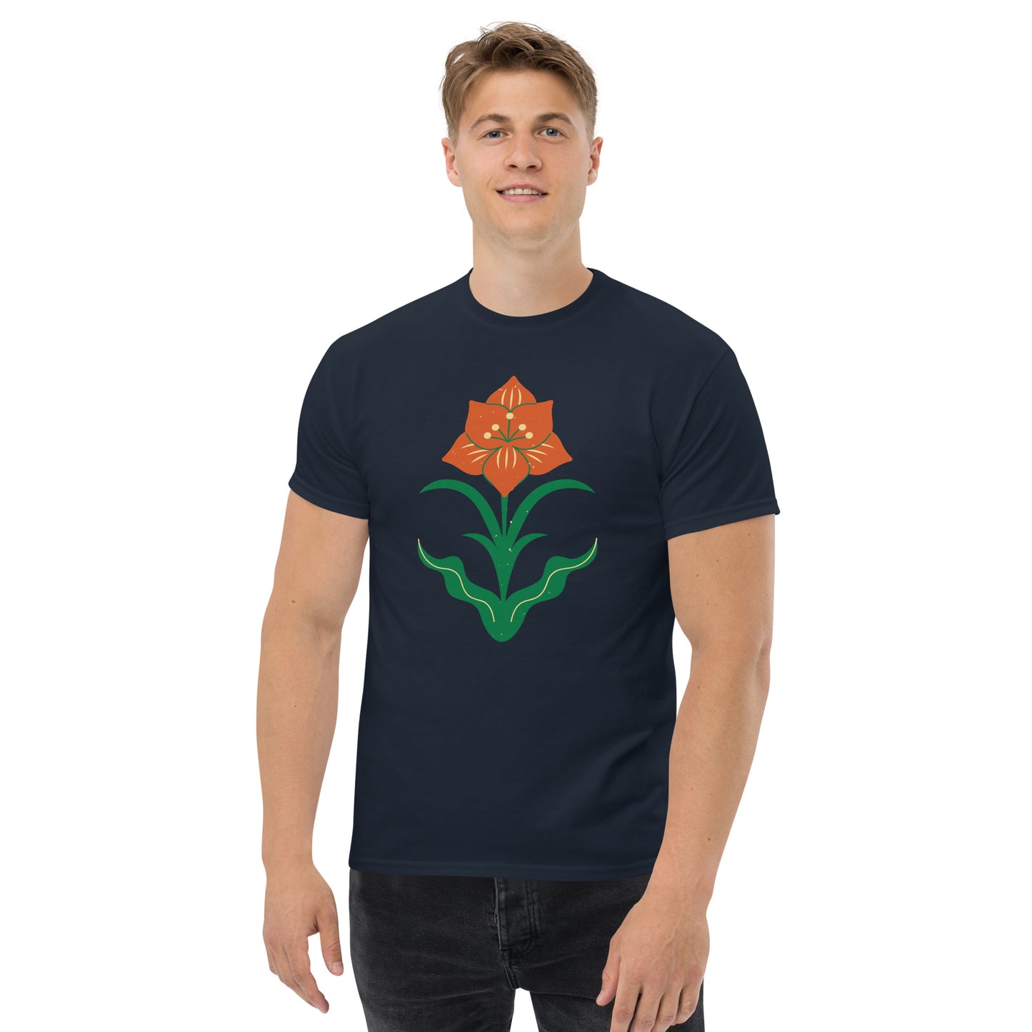 T-shirt classique homme - Cerf De Noël