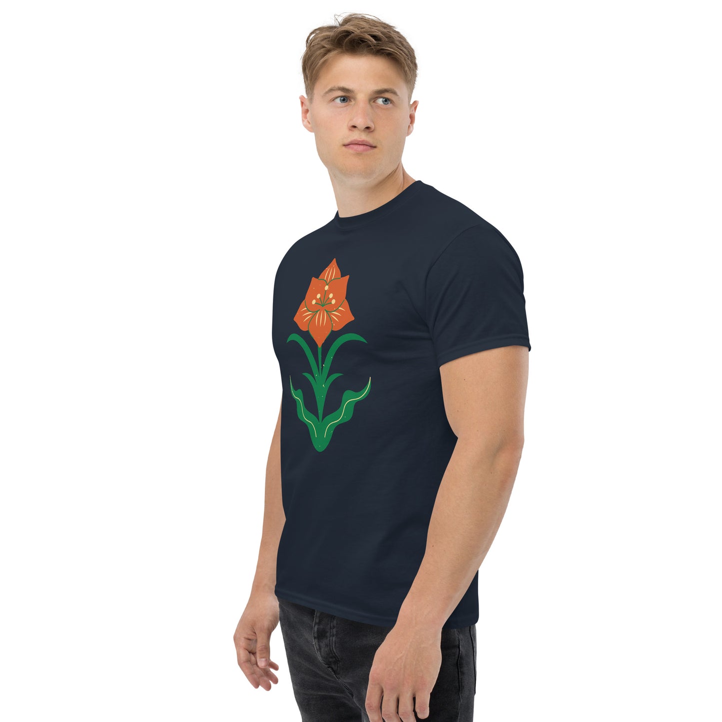 T-shirt classique homme - Cerf De Noël