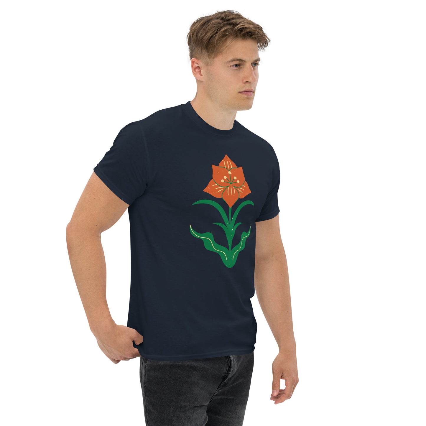 T-shirt classique homme - Cerf De Noël