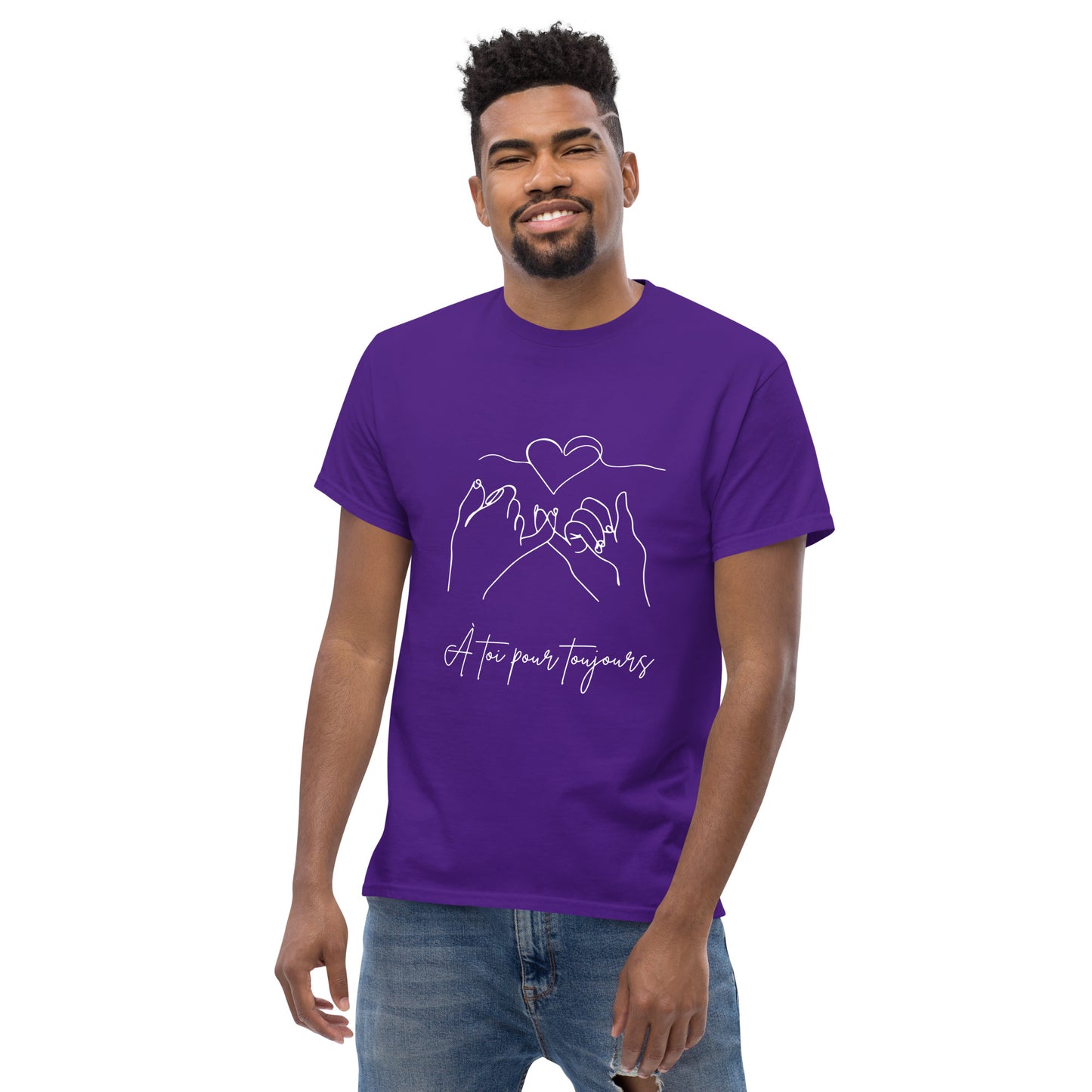T-shirt classique homme - À Toi Pour Toujours