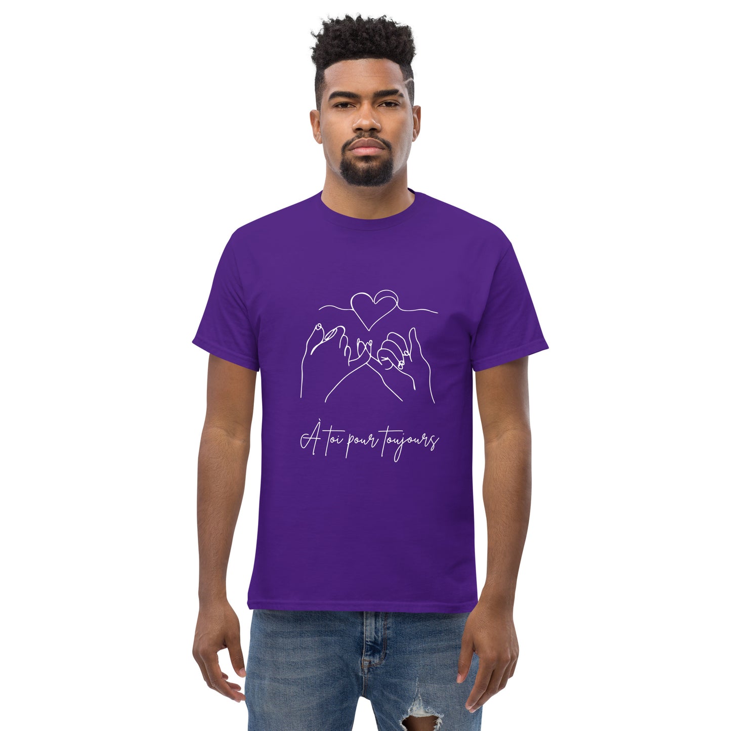 T-shirt classique homme - À Toi Pour Toujours
