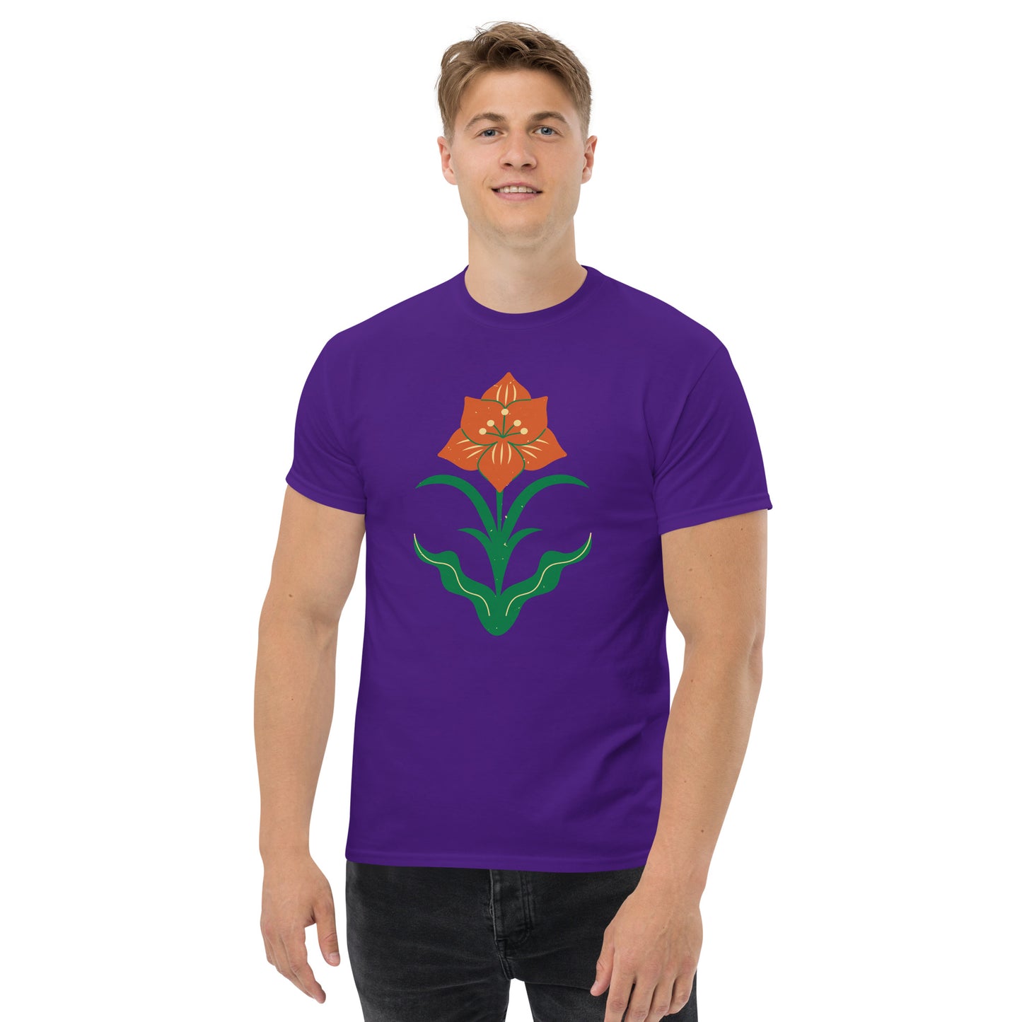 T-shirt classique homme - Cerf De Noël