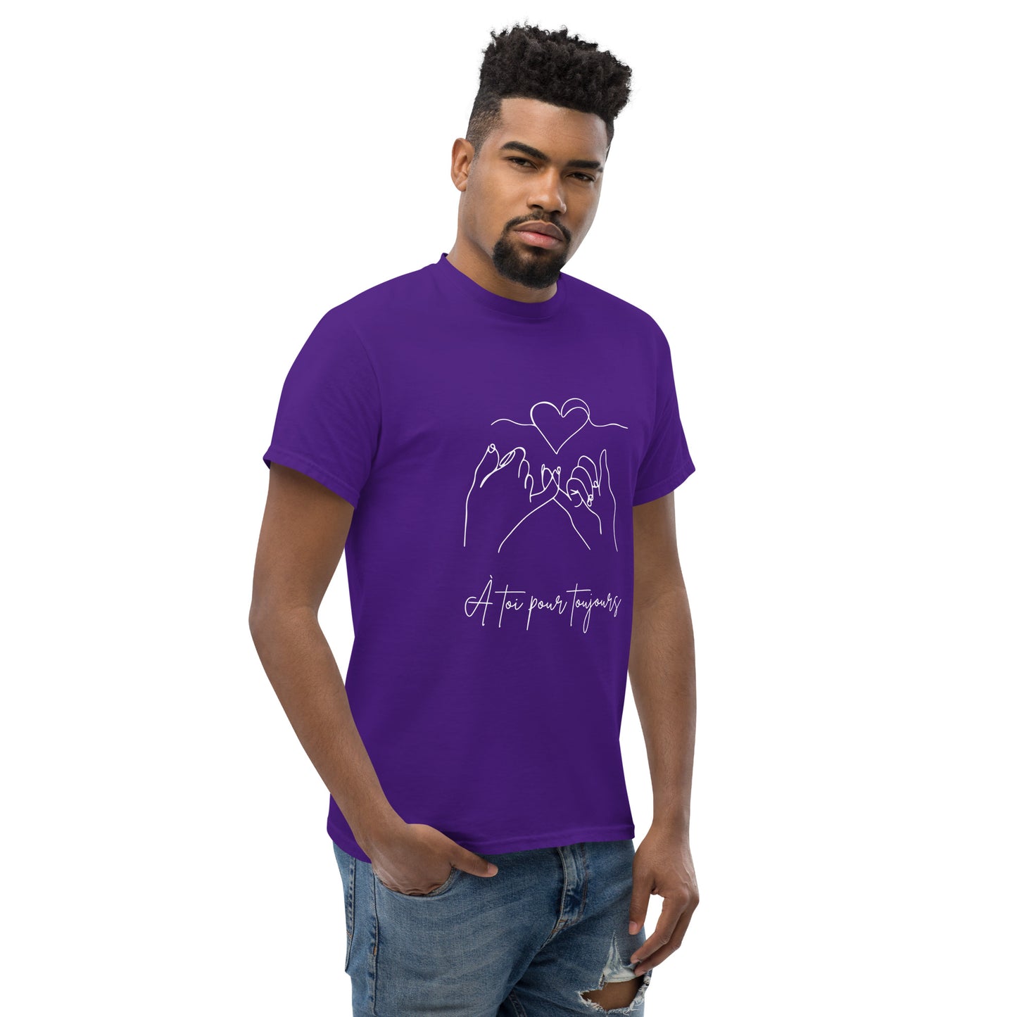 T-shirt classique homme - À Toi Pour Toujours