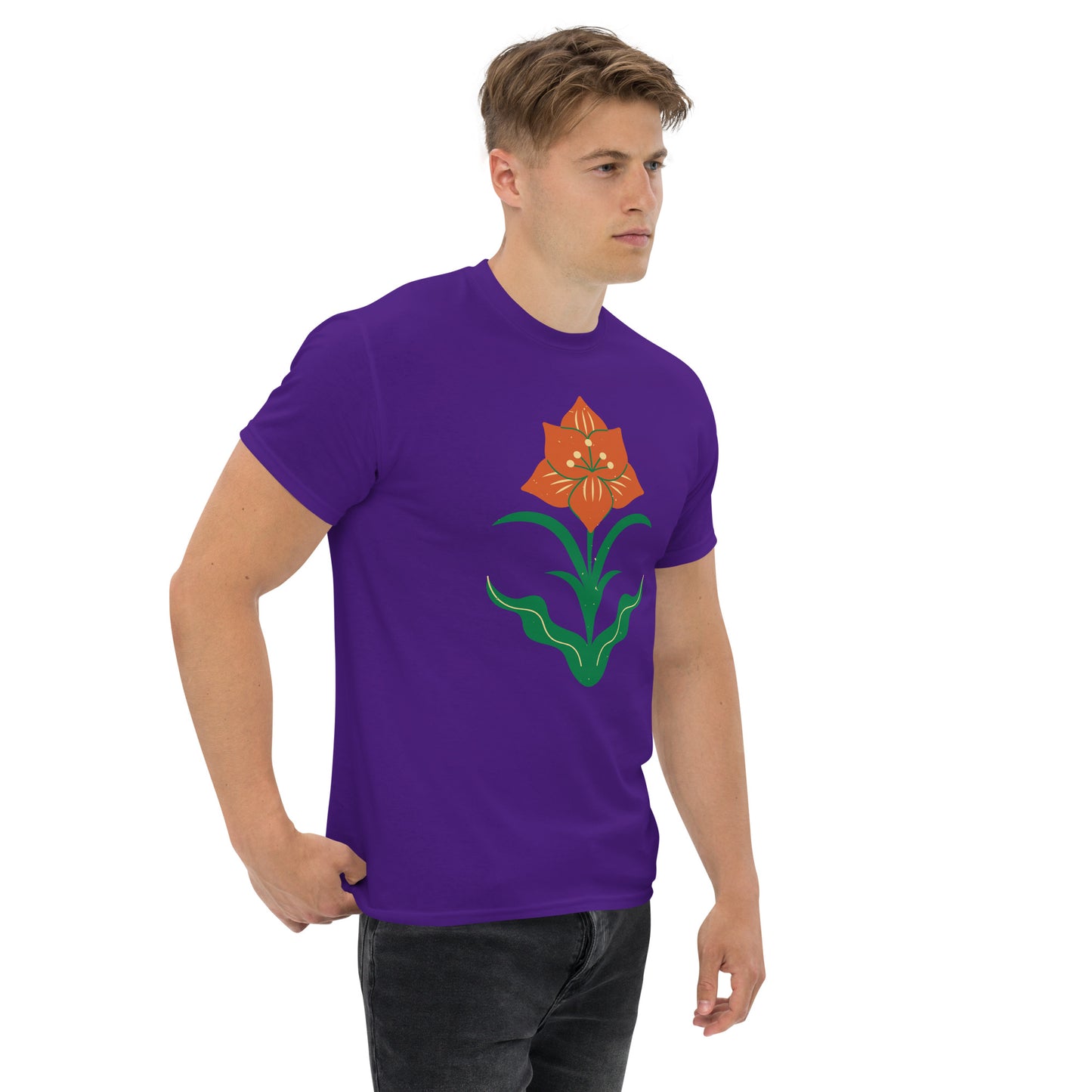 T-shirt classique homme - Cerf De Noël