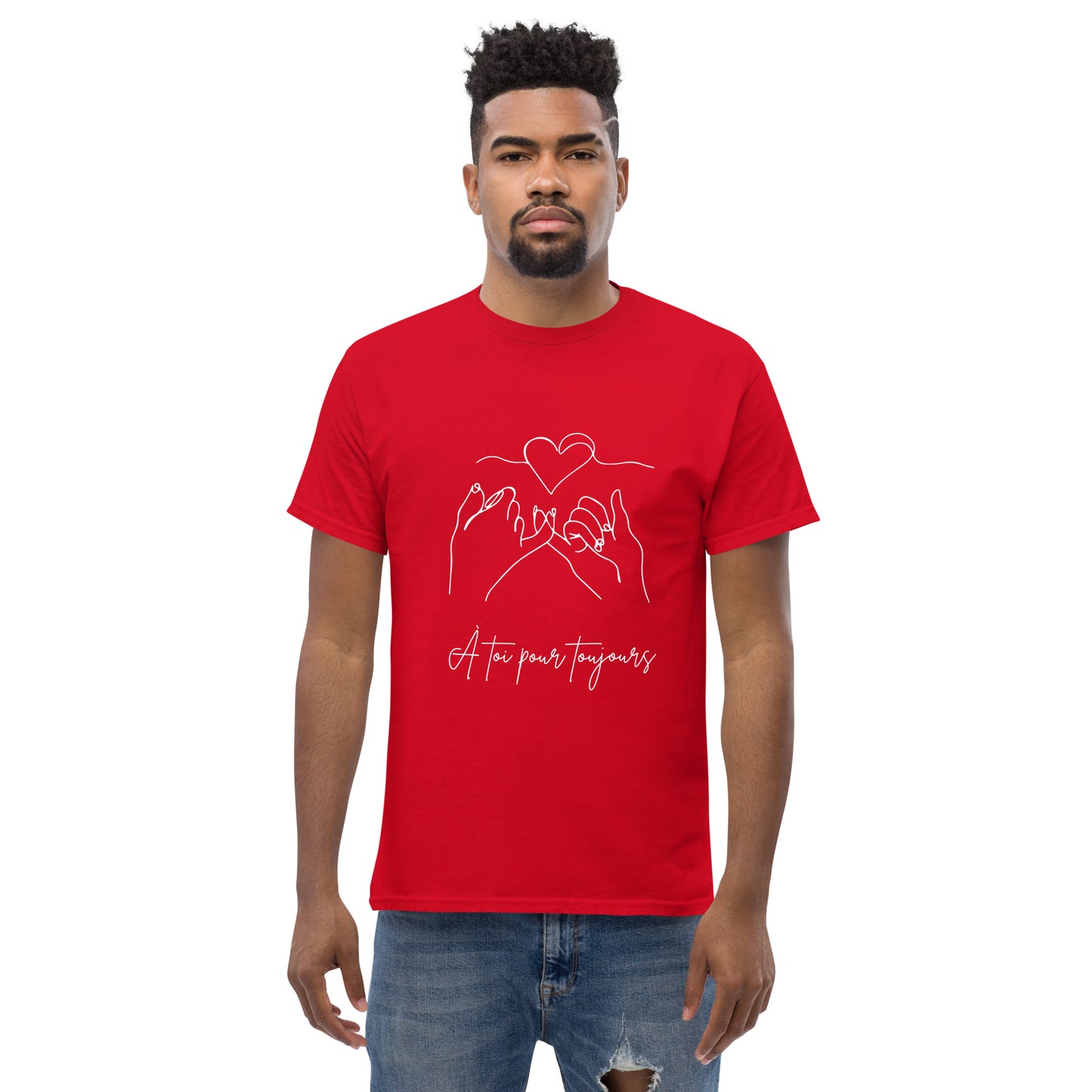 T-shirt classique homme - À Toi Pour Toujours