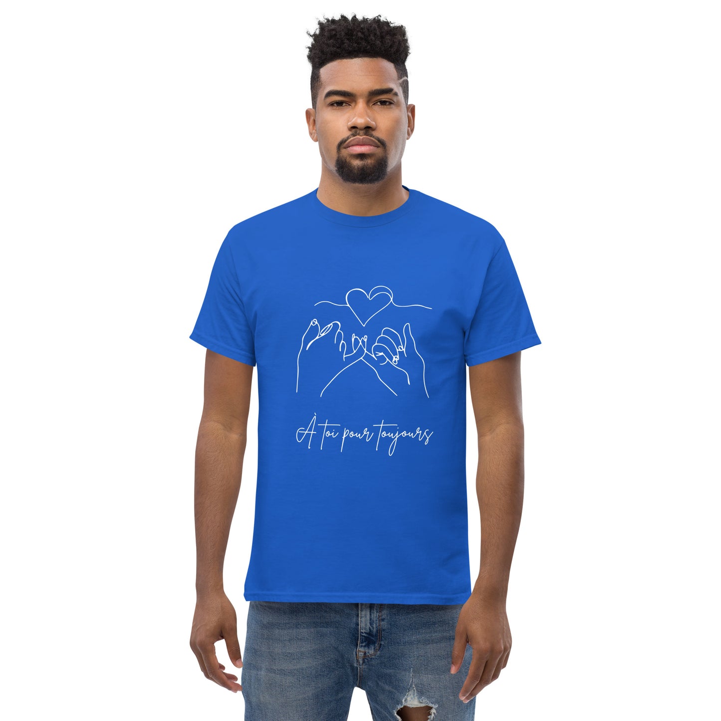 T-shirt classique homme - À Toi Pour Toujours
