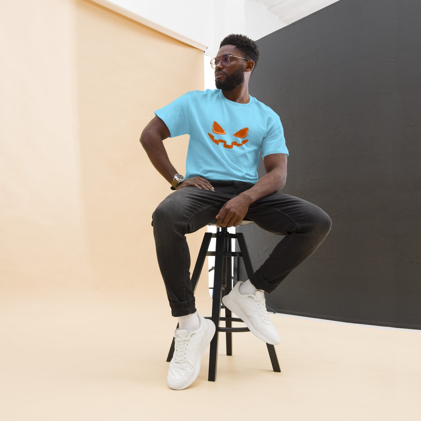 T-shirt classique homme - Sourire D'enfer