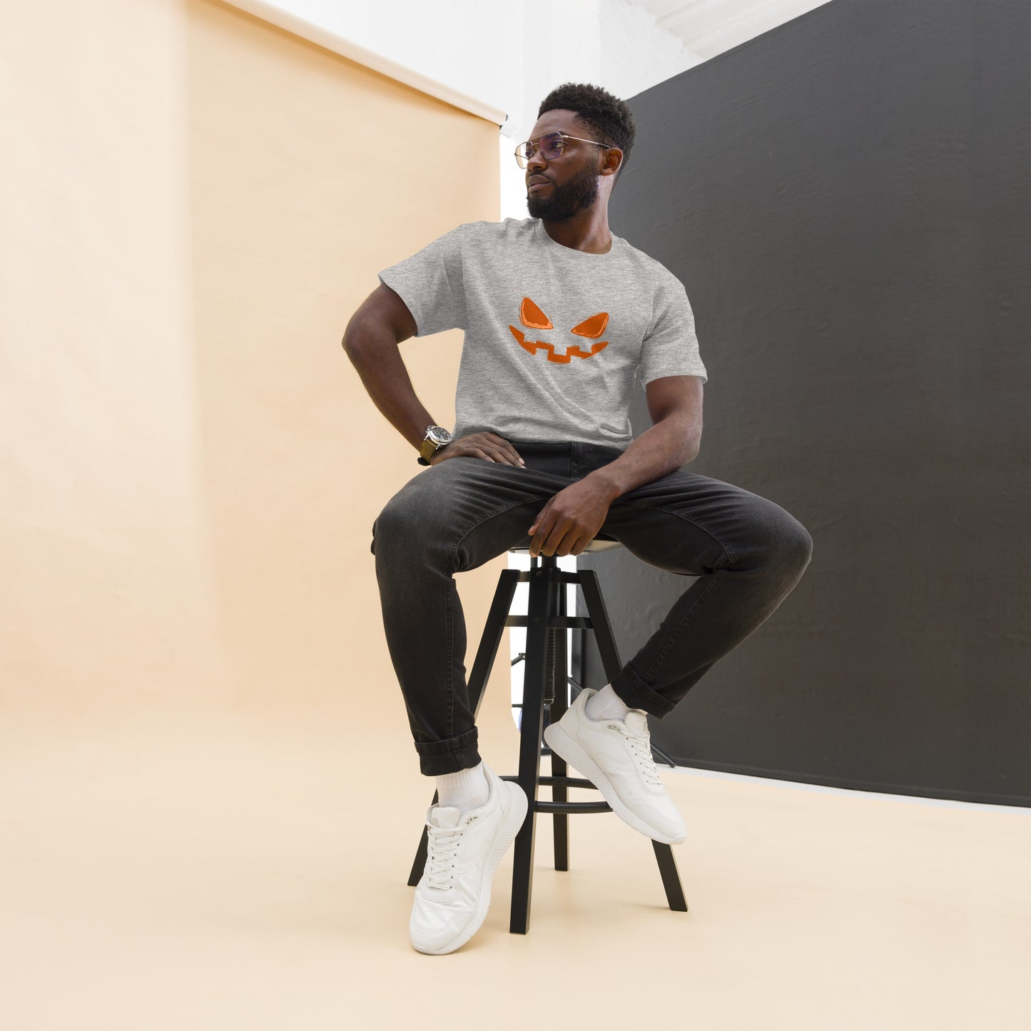 T-shirt classique homme - Sourire D'enfer