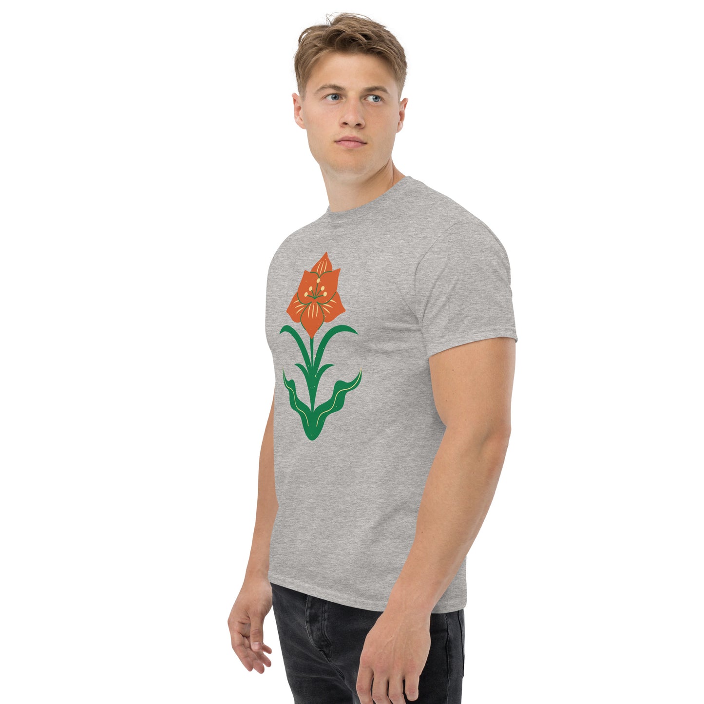 T-shirt classique homme - Fleur